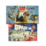 BOARD GAMES - ACTION MAN & SPACE 1999