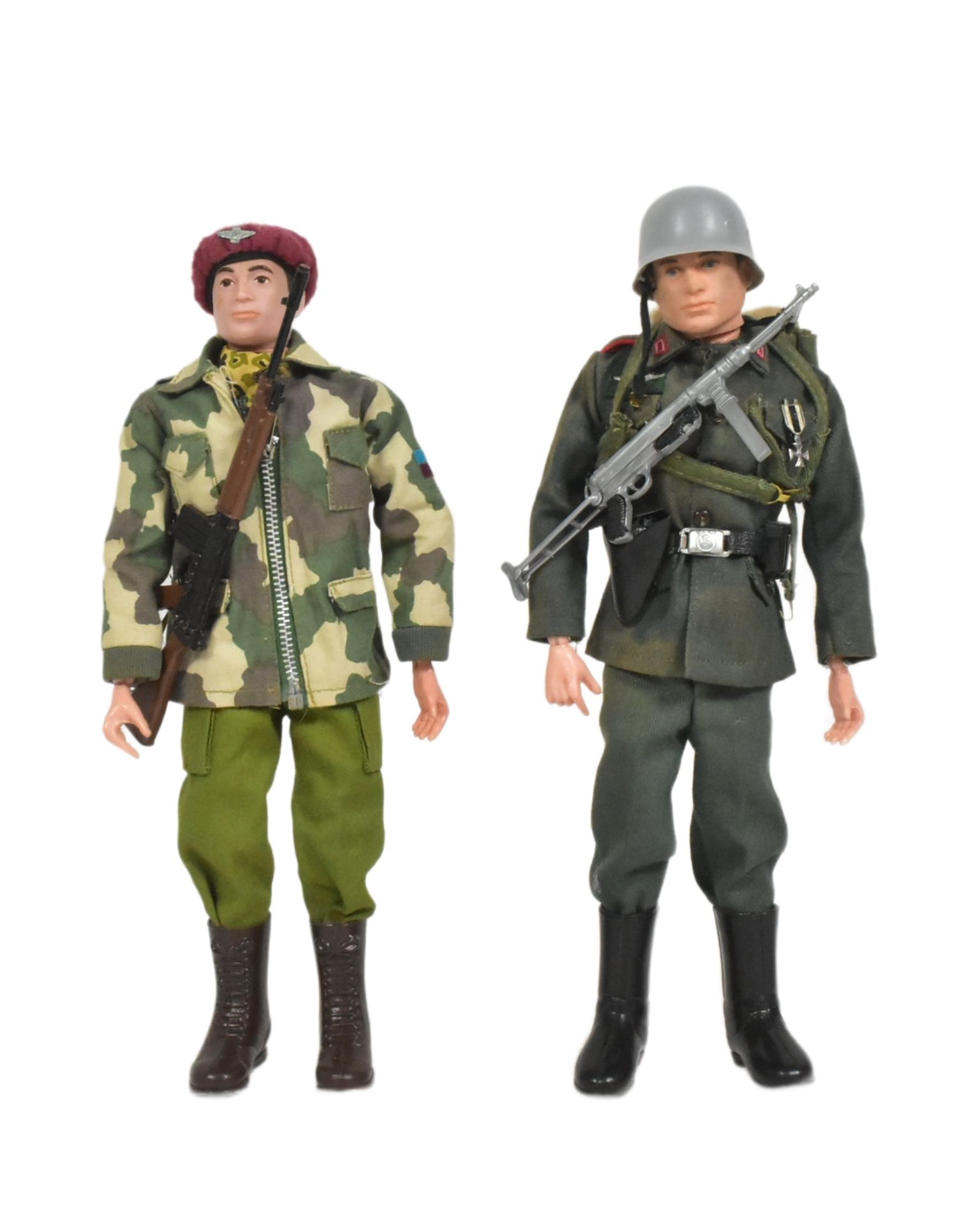 ACTION MAN - X2 VINTAGE PALITOY ACTION MAN FIGURES