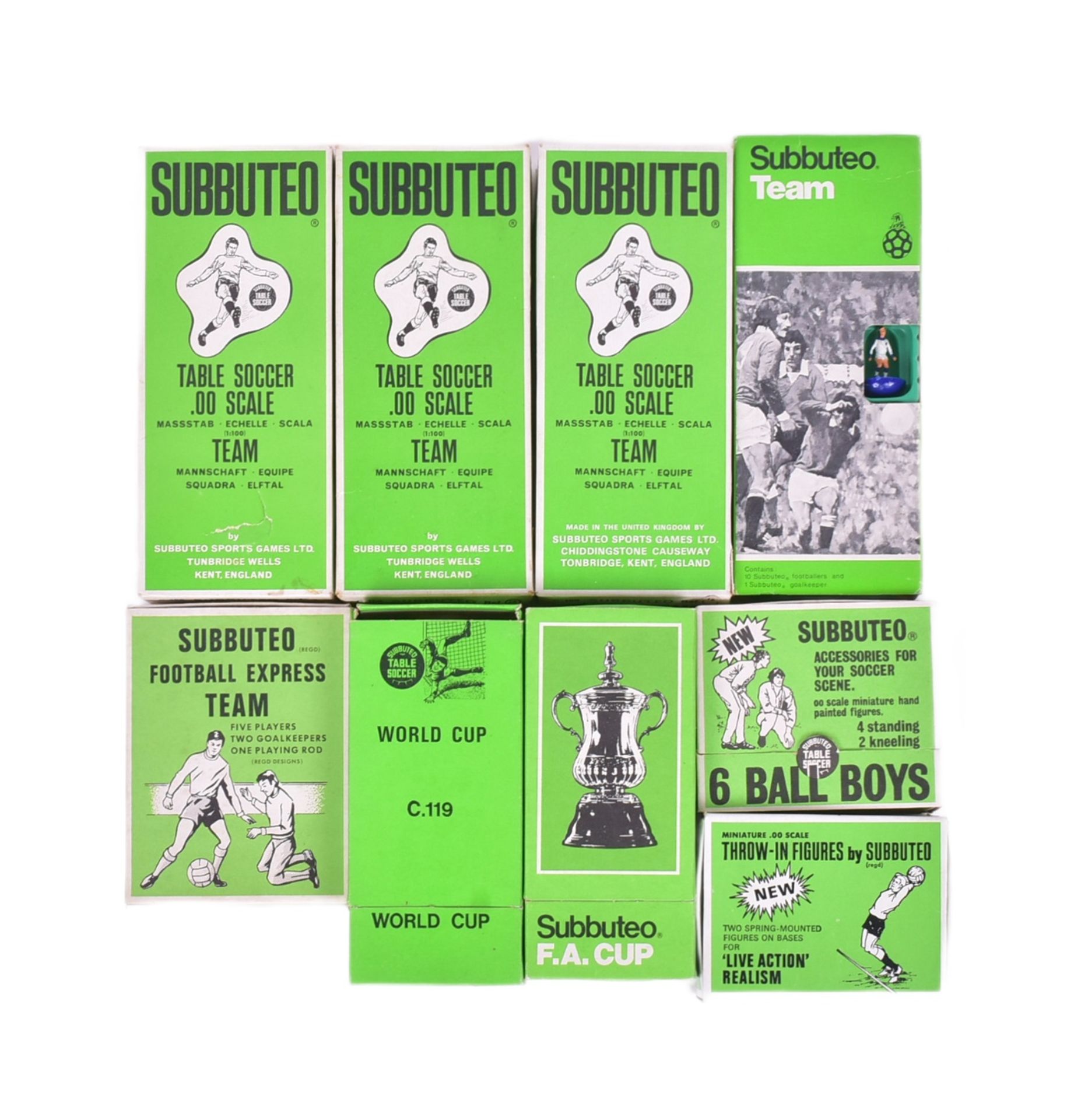 SUBBUTEO - VINTAGE SUBBUTEO TEAMS & ACCESSORIES