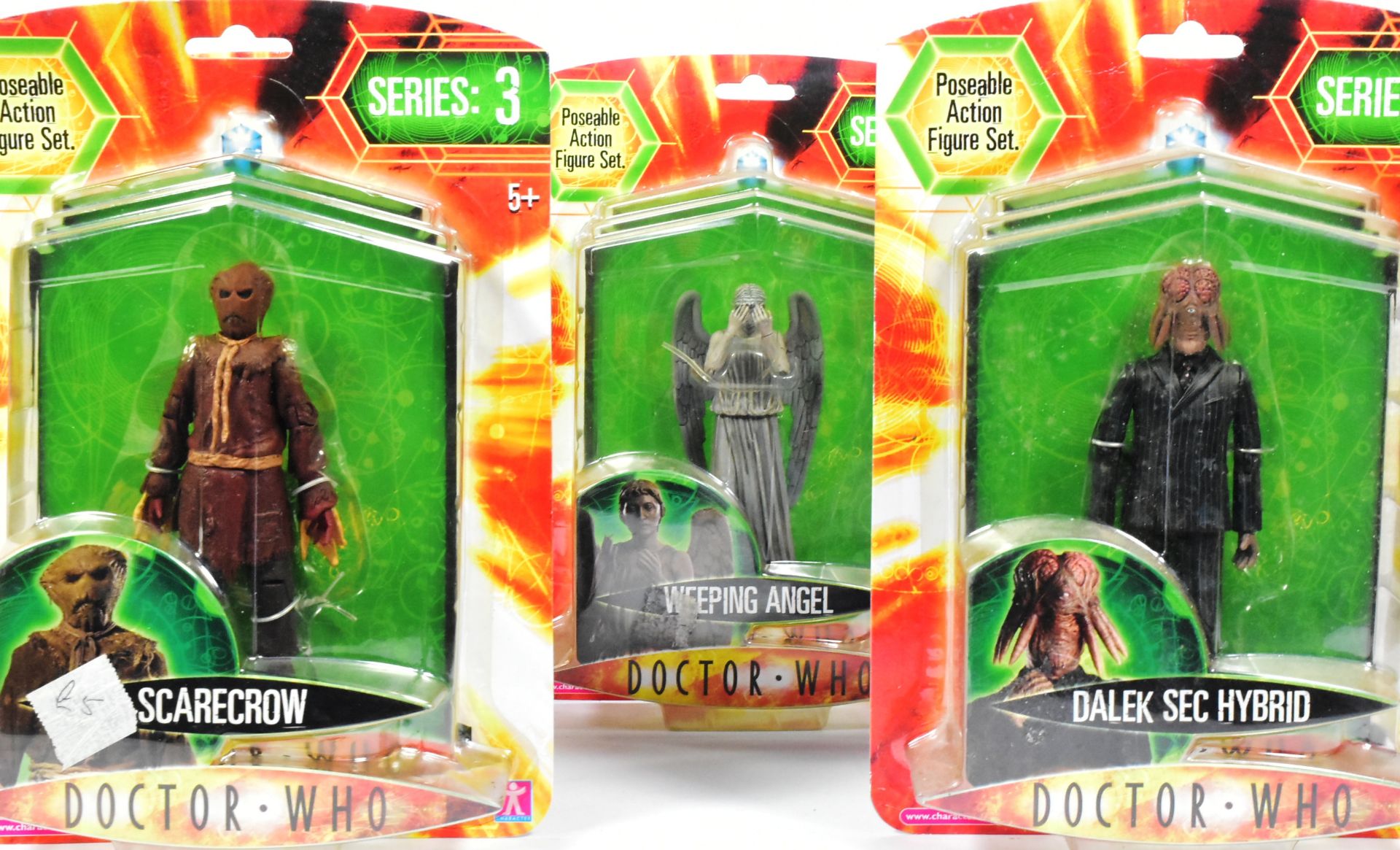 DOCTOR WHO - CHARACTER OPTIONS - CARDED ACTION FIGURES - Image 2 of 6