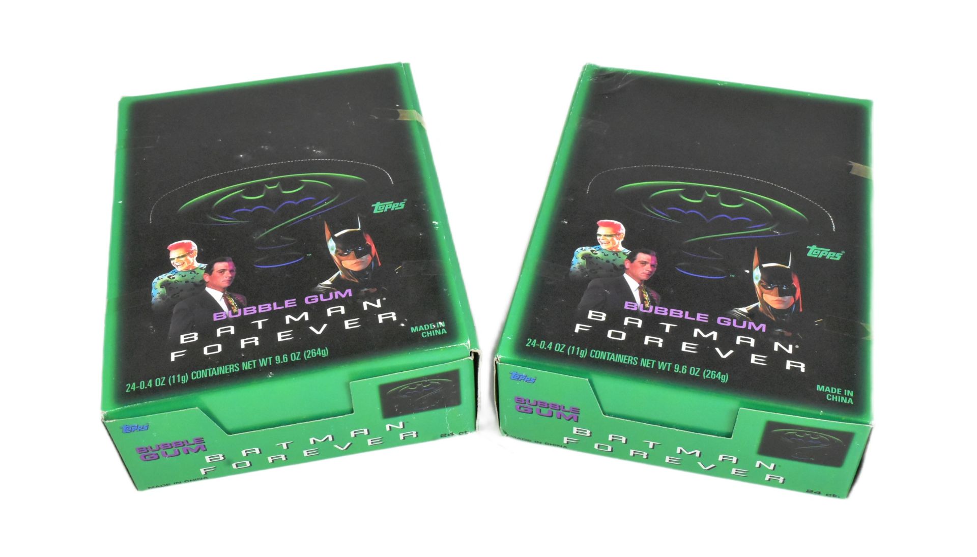 BATMAN FOREVER - VINTAGE NOS TOPPS BUBBLEGUM COUNTER BOXES