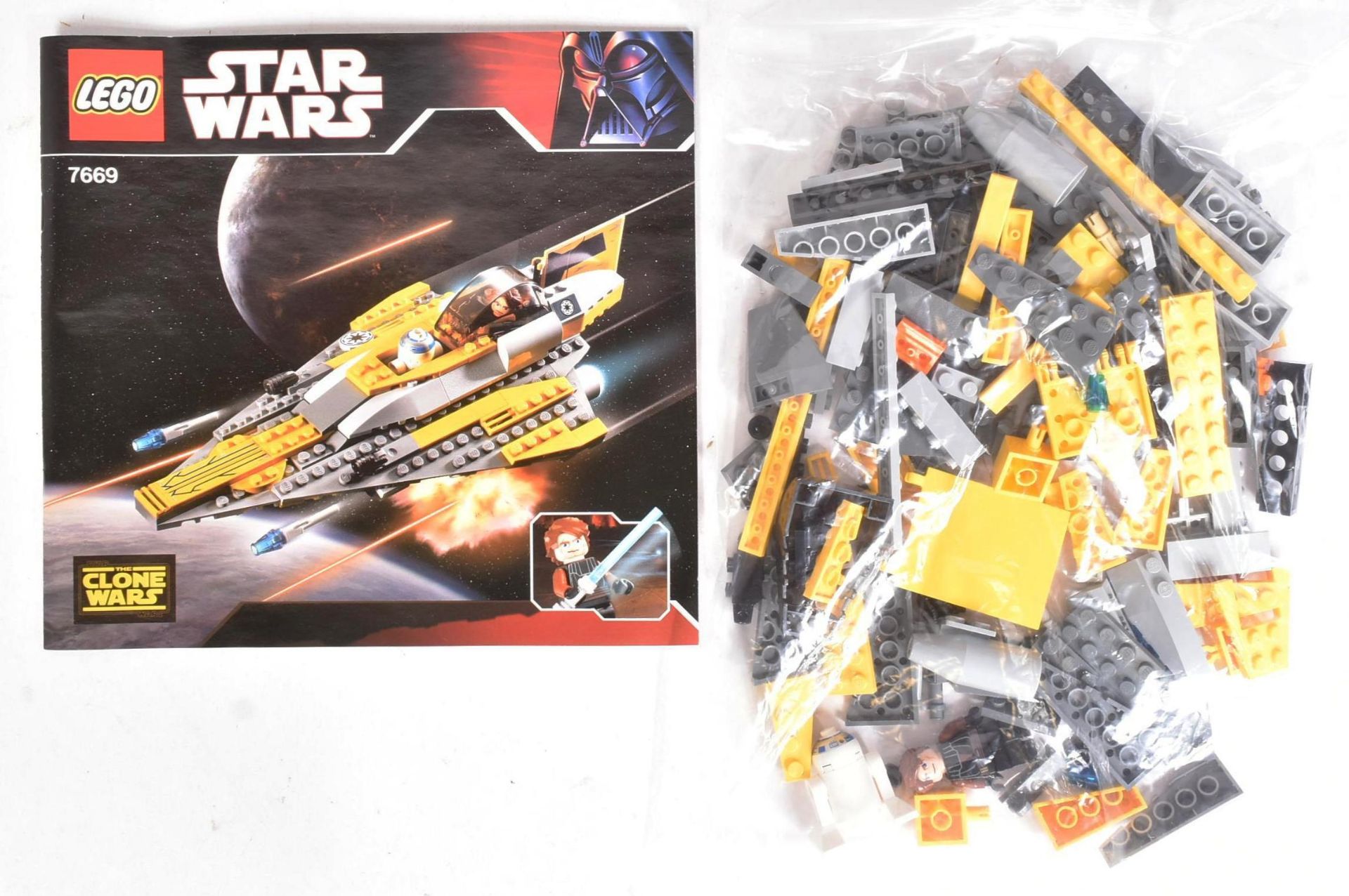LEGO - STAR WARS - 7669 - ANAKIN'S JEDI STARFIGHTER - Image 3 of 5