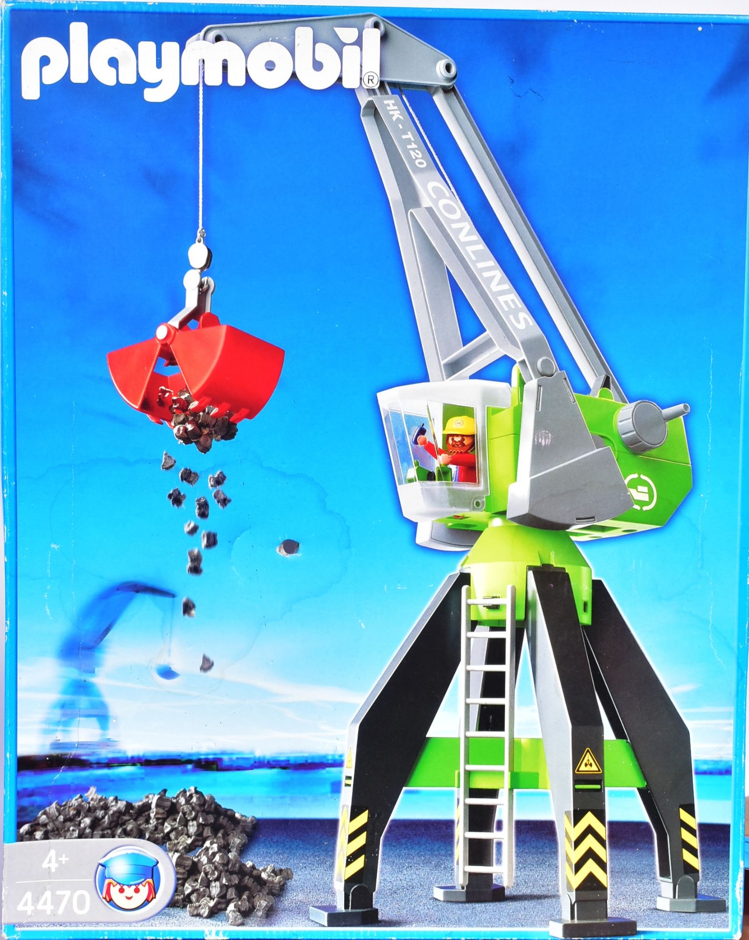 PLAYMOBIL - CARGO SHIP & HARBOUR CRANE