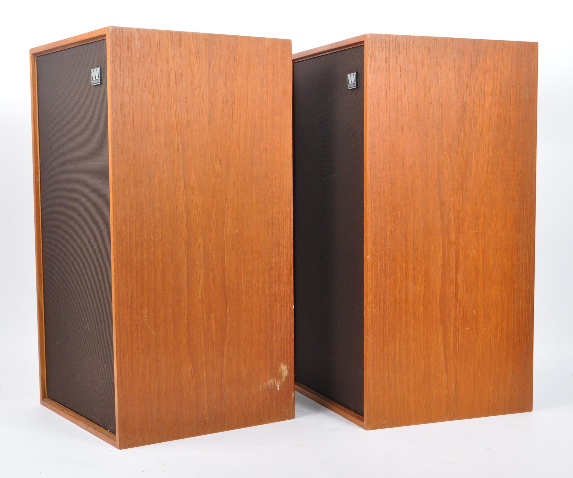 WHARFEDALE - LINTON 3XP - PAIR OF TABLE TOP LOUD SPEAKERS - Image 5 of 6