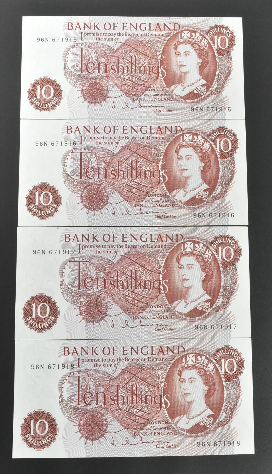 COLLECTION BRITISH UNCIRCULATED BANK NOTES - Image 9 of 61