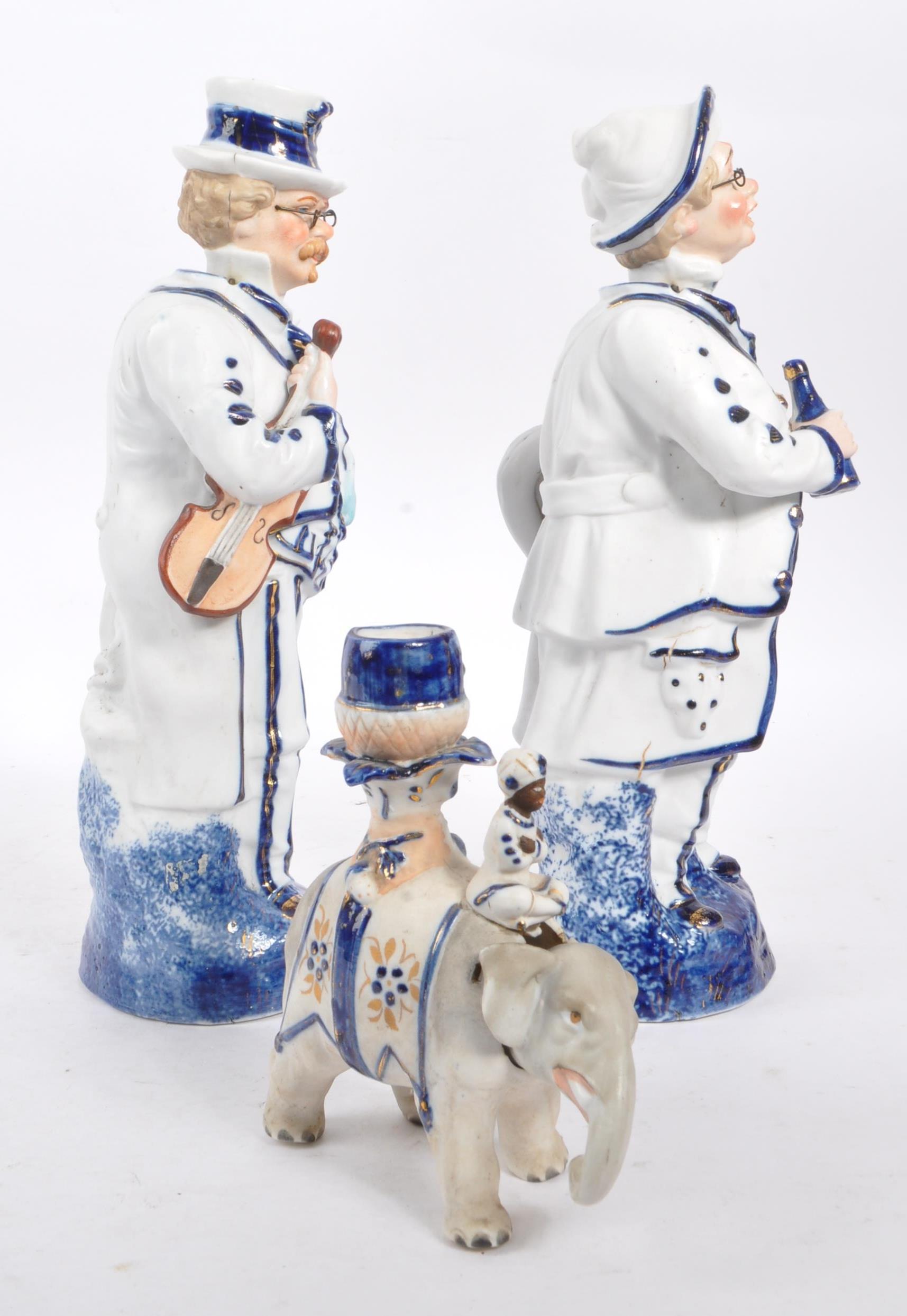 TWO STAFFORDSHIRE NODDING HEAD CERAMIC FIGURES - Image 6 of 11