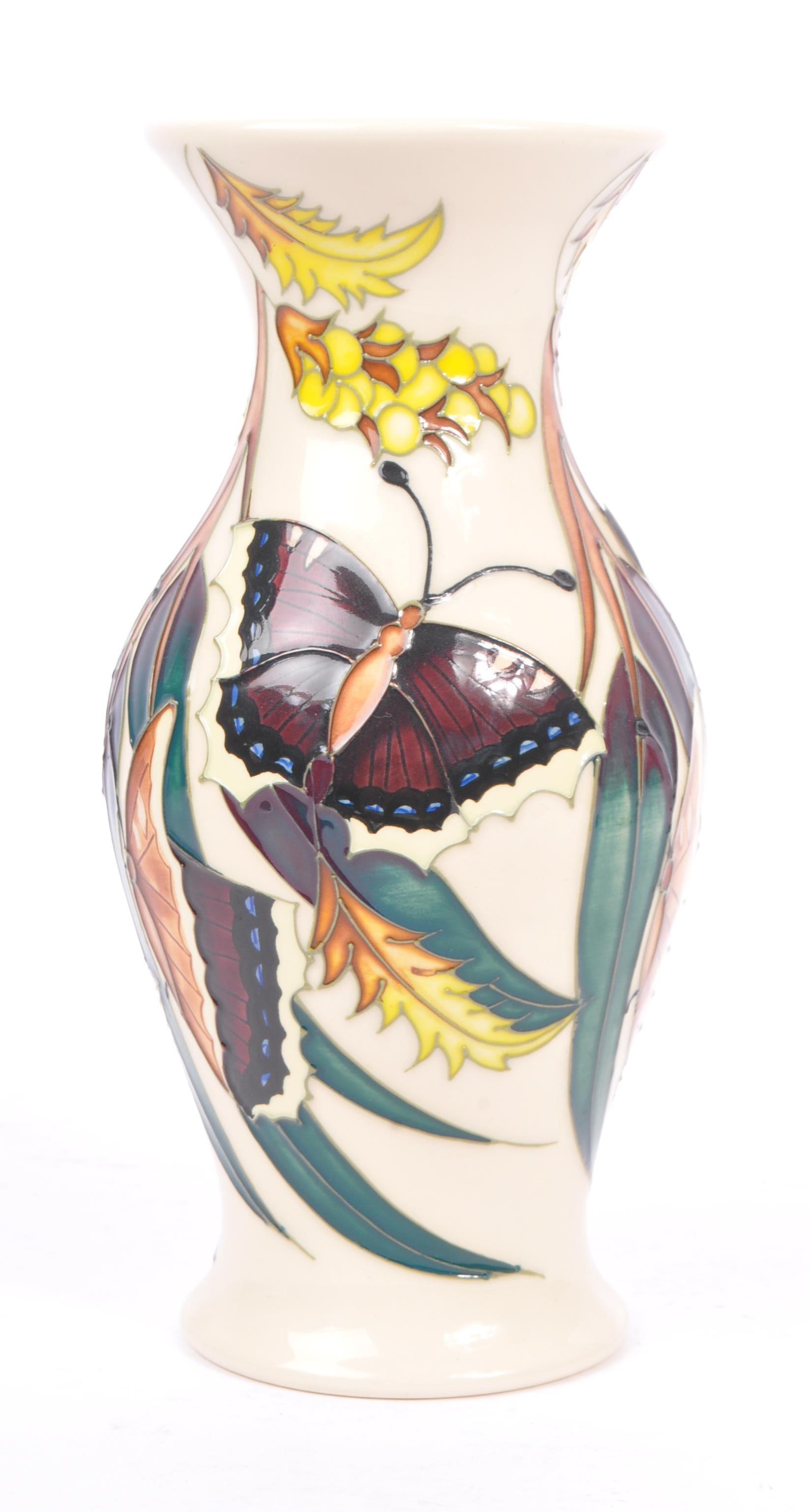 MOORCROFT POTTERY - CAMBERWELL BEAUTY VASE - Image 4 of 7