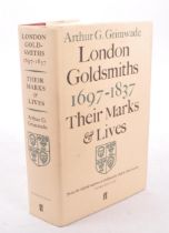 ARTHUR G GRIMWADE - LONDON GOLDSMITHS - THEIR MARKS & LIVES