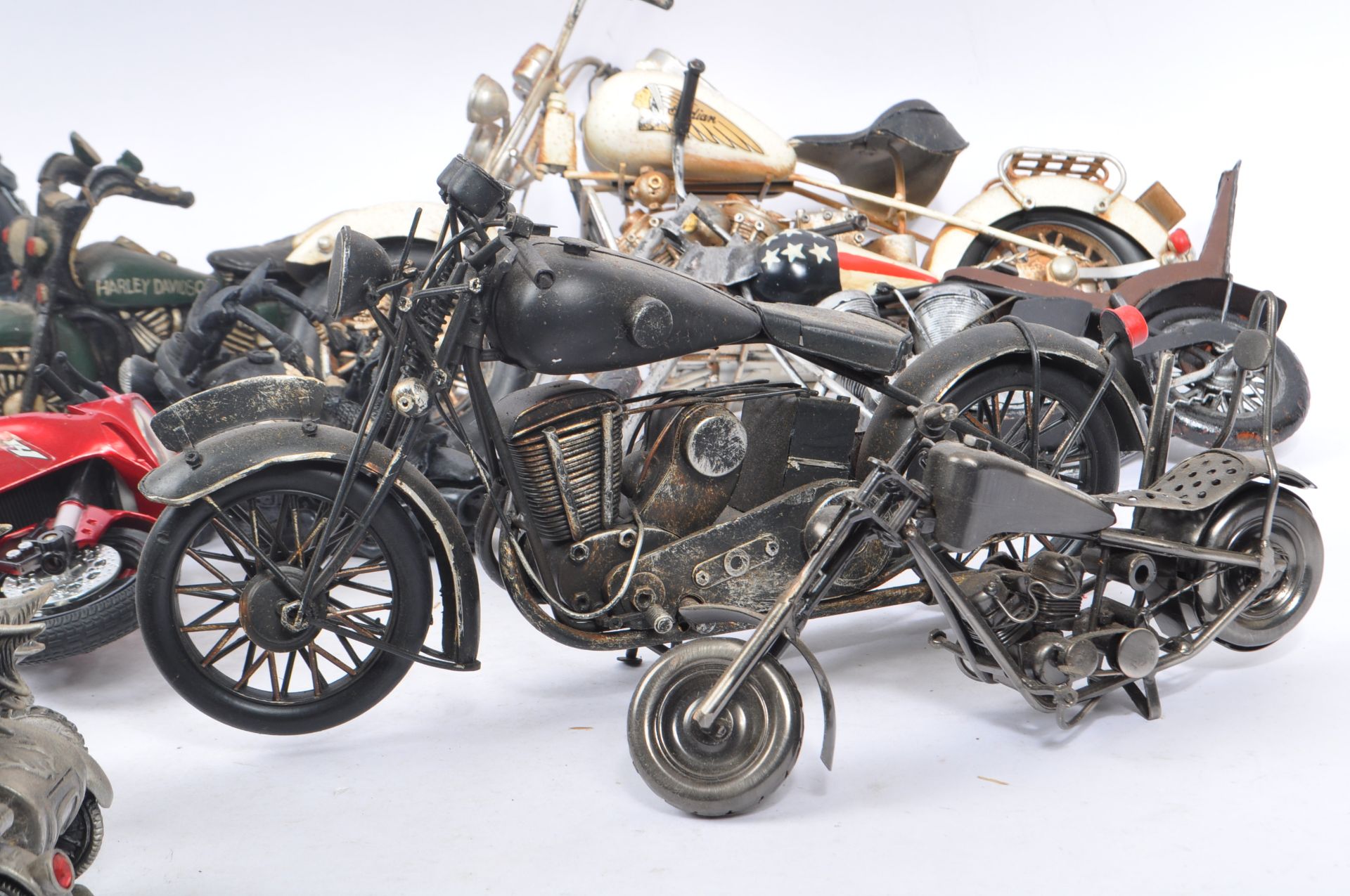 COLLECTION OF MOTORBIKE INTEREST FIGURINES - Image 5 of 7