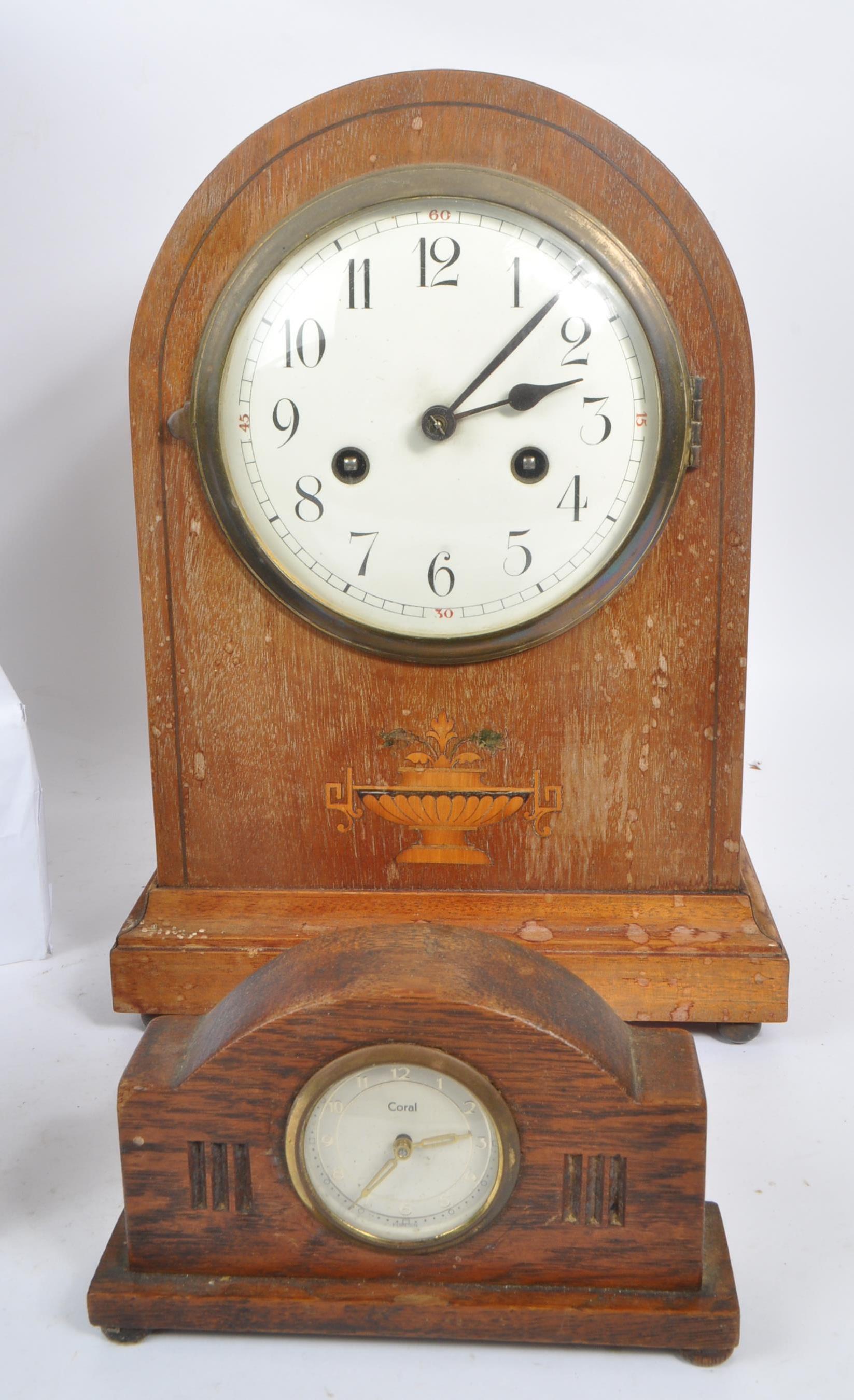 COLLECTION OF FOUR 20TH CENTURY MANTEL CLOCKS - Image 7 of 7