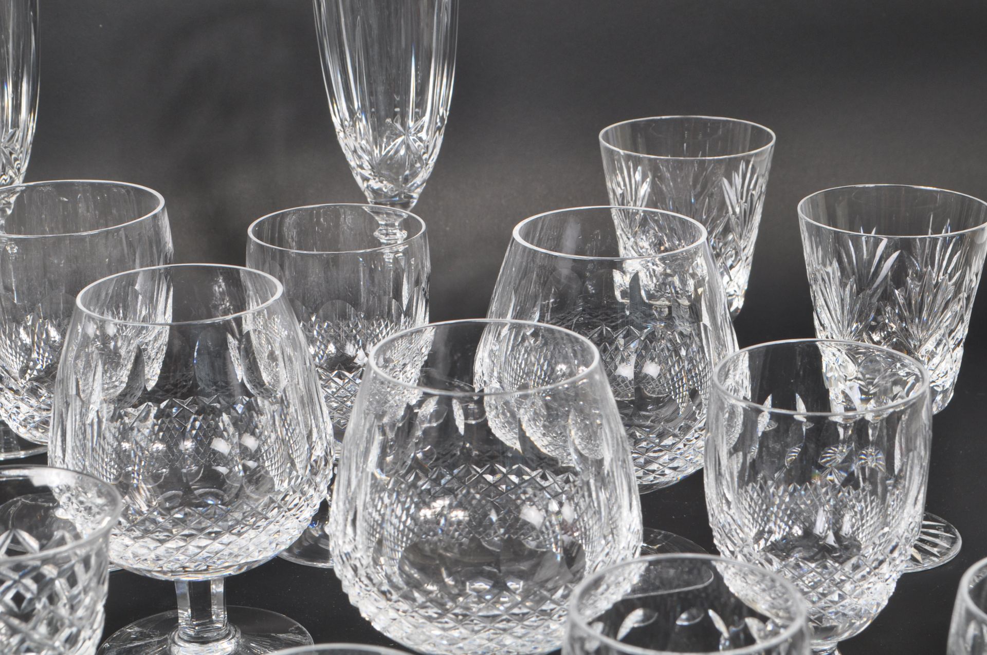 WATERFORD CRYSTAL - COLLECTION OF IRISH DRINKING GLASSES - Bild 9 aus 14