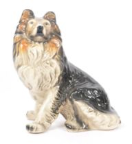 VINTAGE 20TH CENTURY 1960S CERAMIC ROUGH COLLIE DOG FIGURE