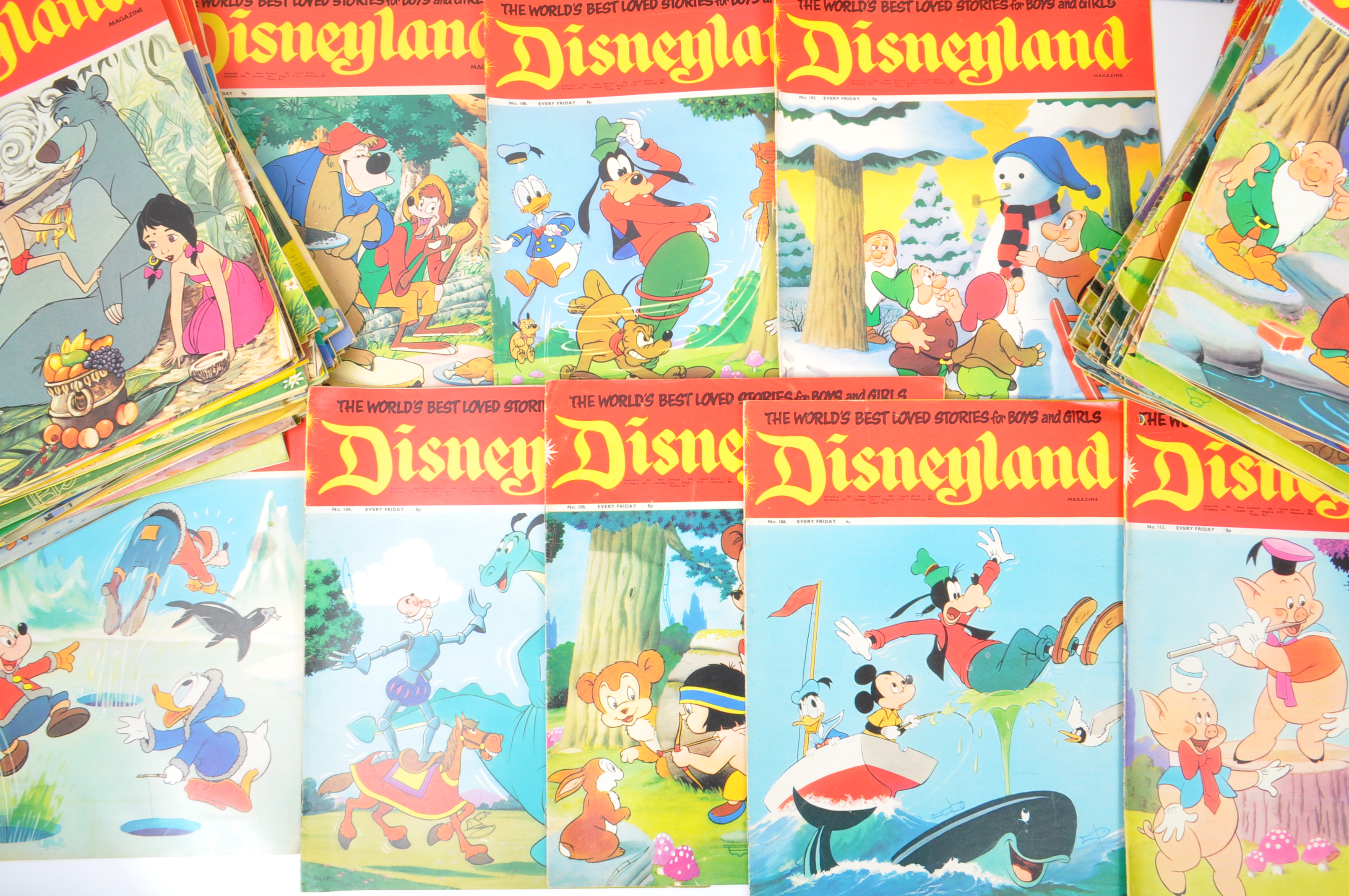 DISNEY - COLLECTION OF 1970S DISNEYLAND MAGAZINES - Image 4 of 9