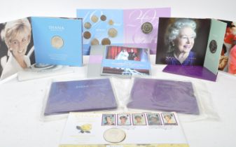 COLLECTION OF BRITISH COMMEMORATIVE COIN PACKS