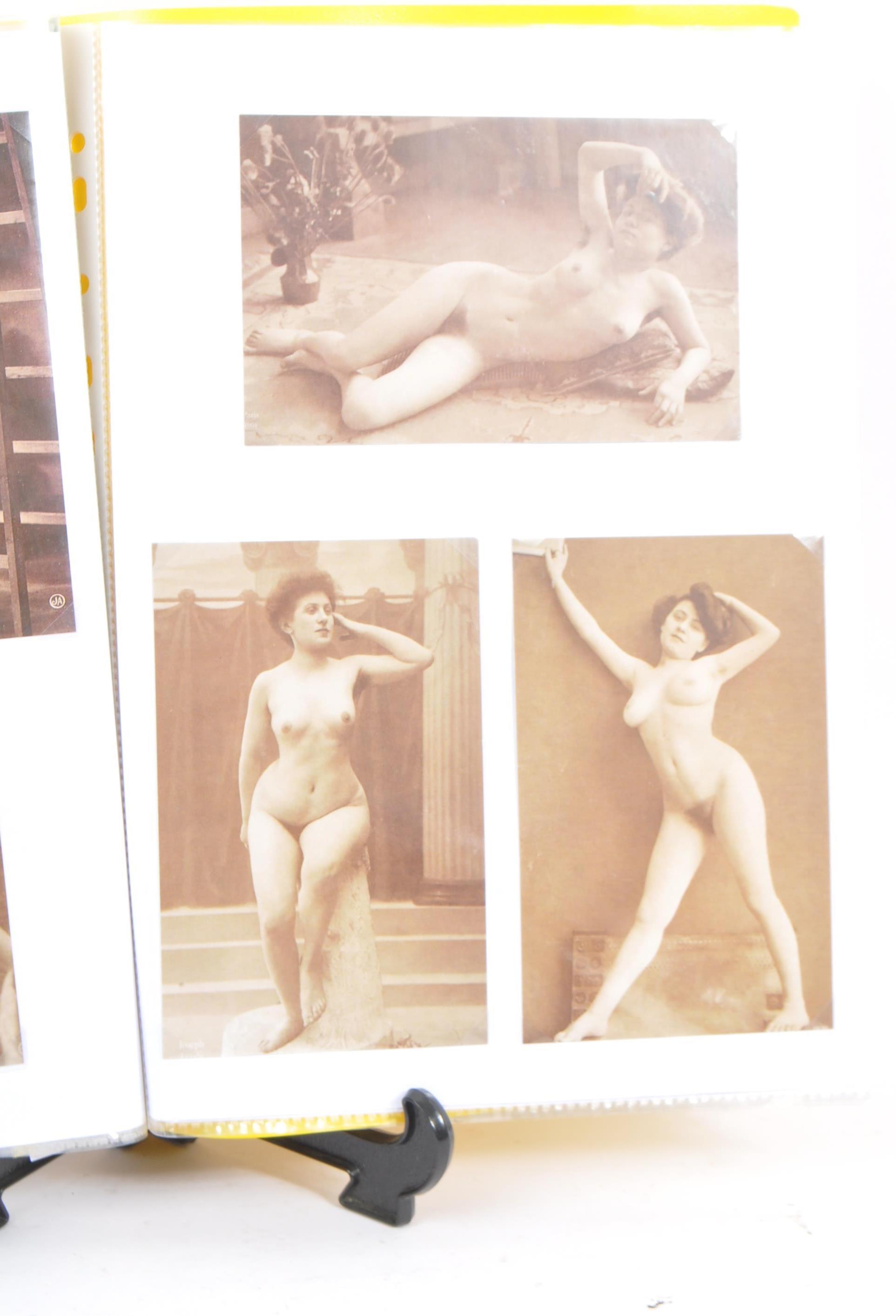 COLLECTION OF 20TH CENTURY FRENCH EROTIC NUDE POSTCARDS - Image 5 of 9