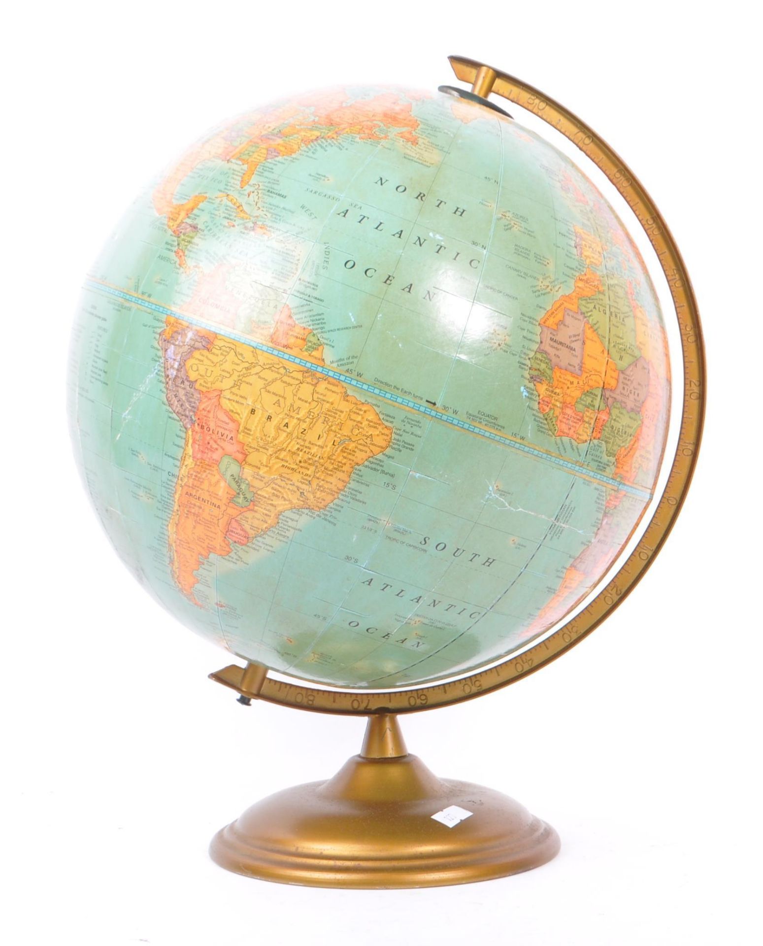 GEORGE F CRAM COMPANY IMPERIAL DESKTOP GLOBE