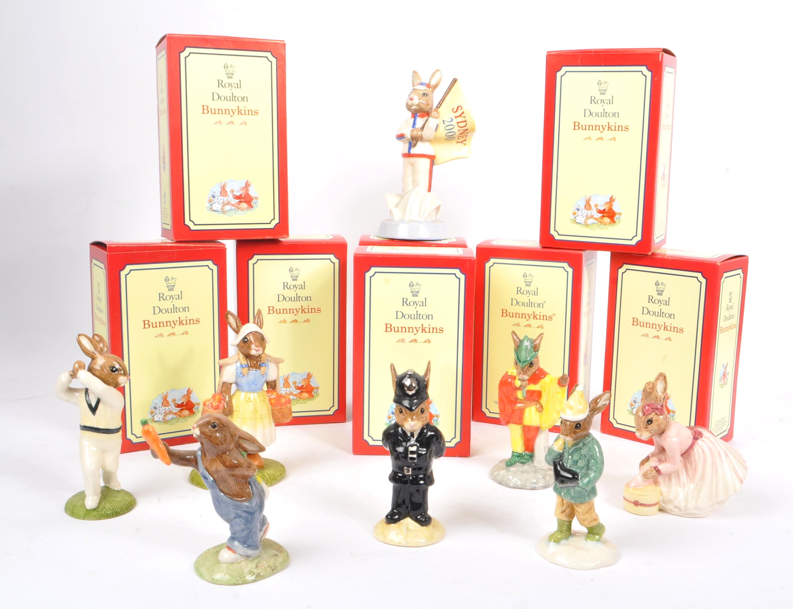 ROYAL DOULTON - BUNNYKINS - COLLECTION OF PORCELAIN FIGURES