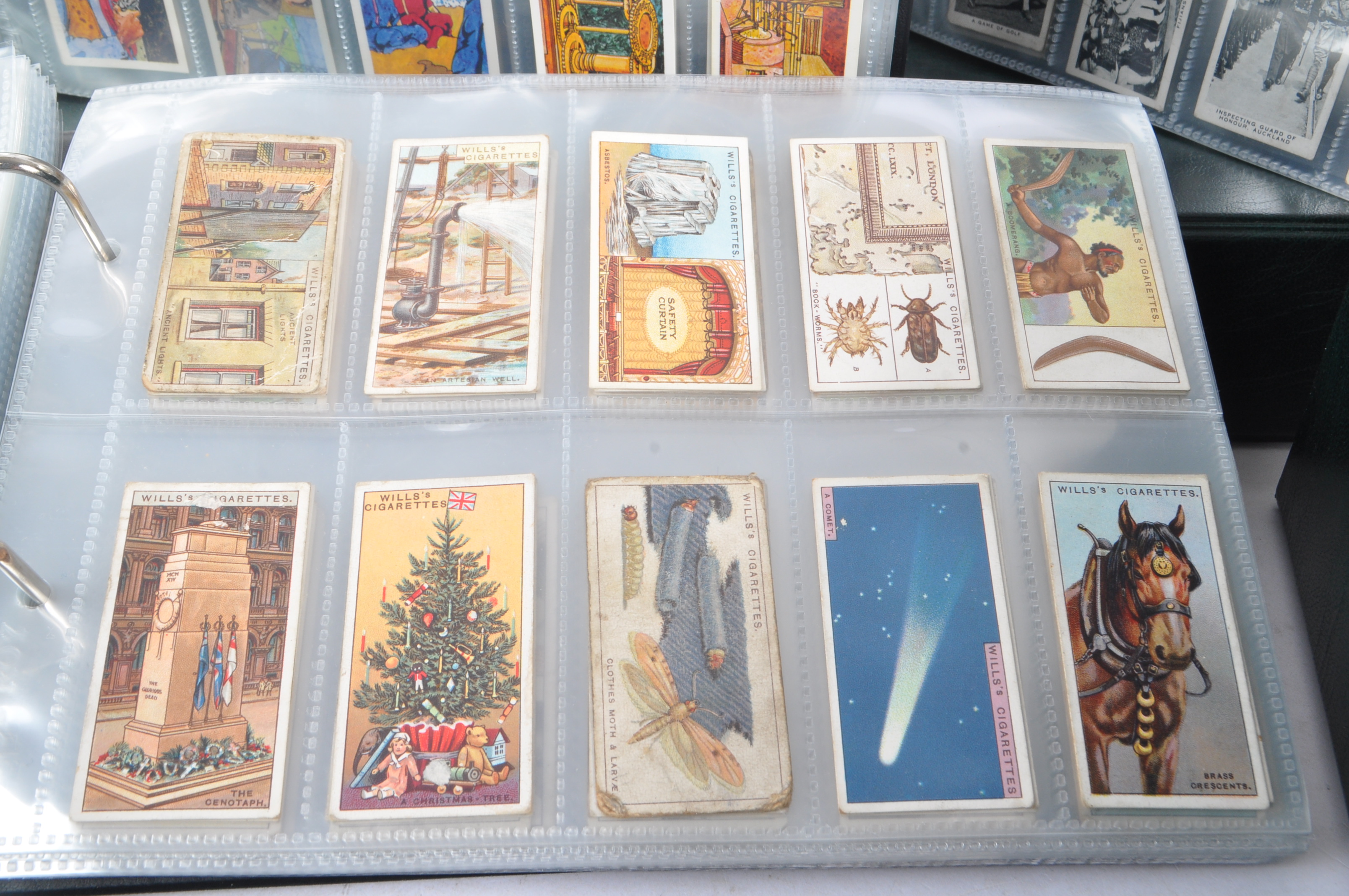 LARGE EXTENSIVE COLLECTION OF CIGARETTE CARDS & OTHERS - Image 2 of 8
