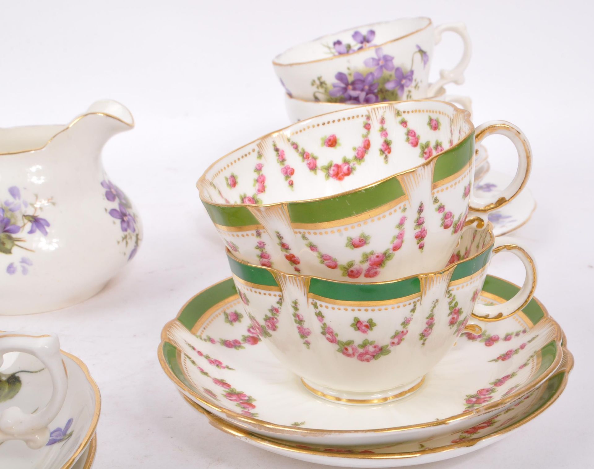 GEORGE JONES CRESCENT / HAMMERSLEY & CO - TEA SERVICE - Image 6 of 8