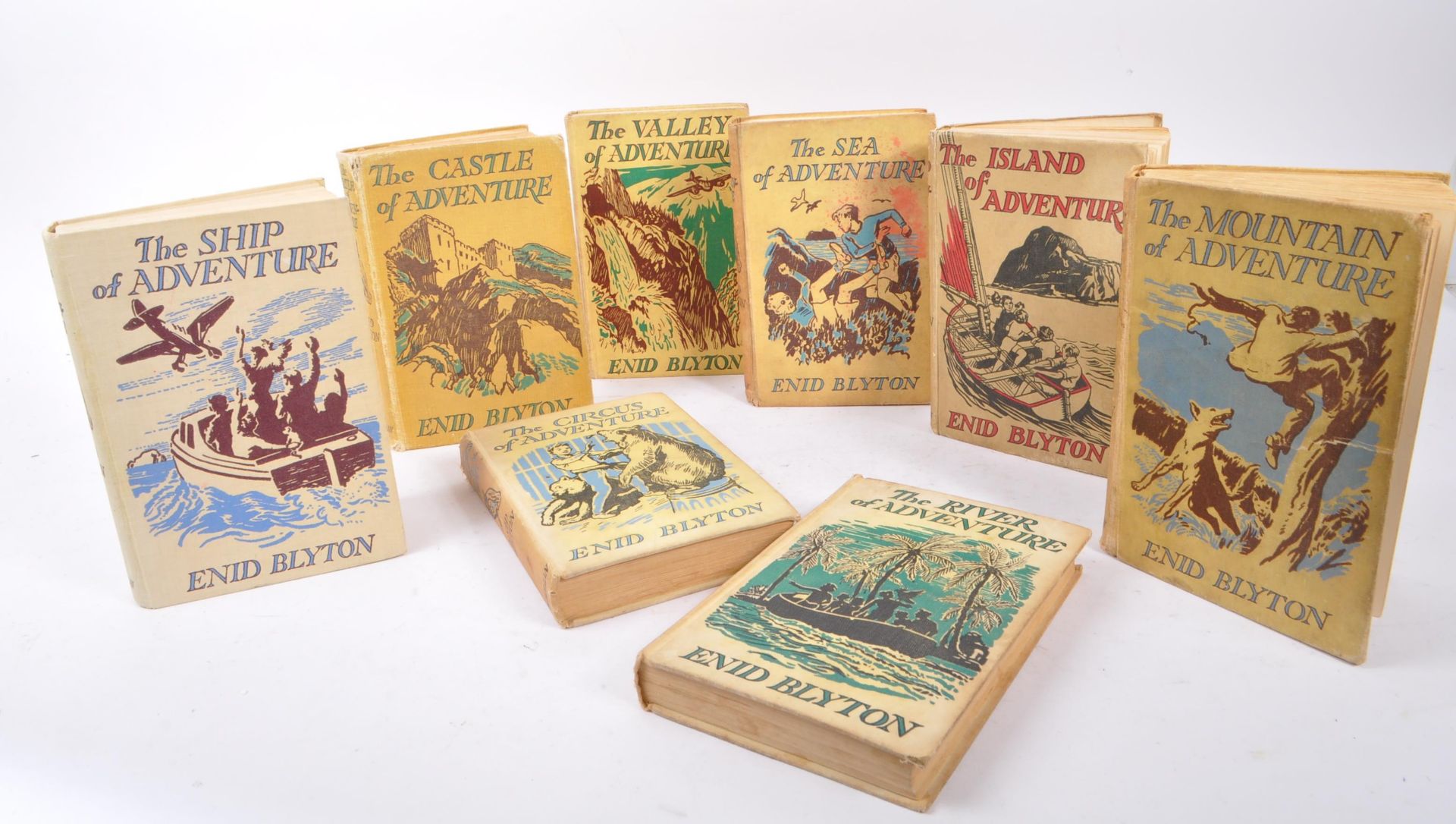 ENID BLYTON - COLLECTION OF EIGHT MID CENTURY ADVENTURE BOOKS - Image 2 of 8