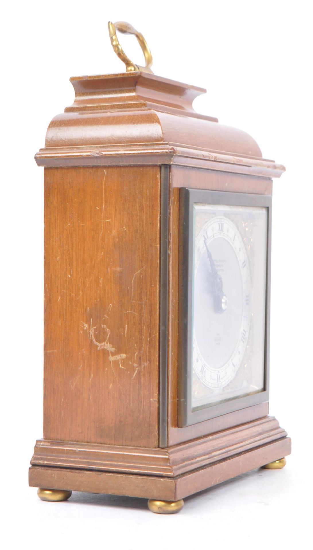 ELLIOTT - 20TH CENTURY OAK CASED MANTLE CLOCK - Image 3 of 5
