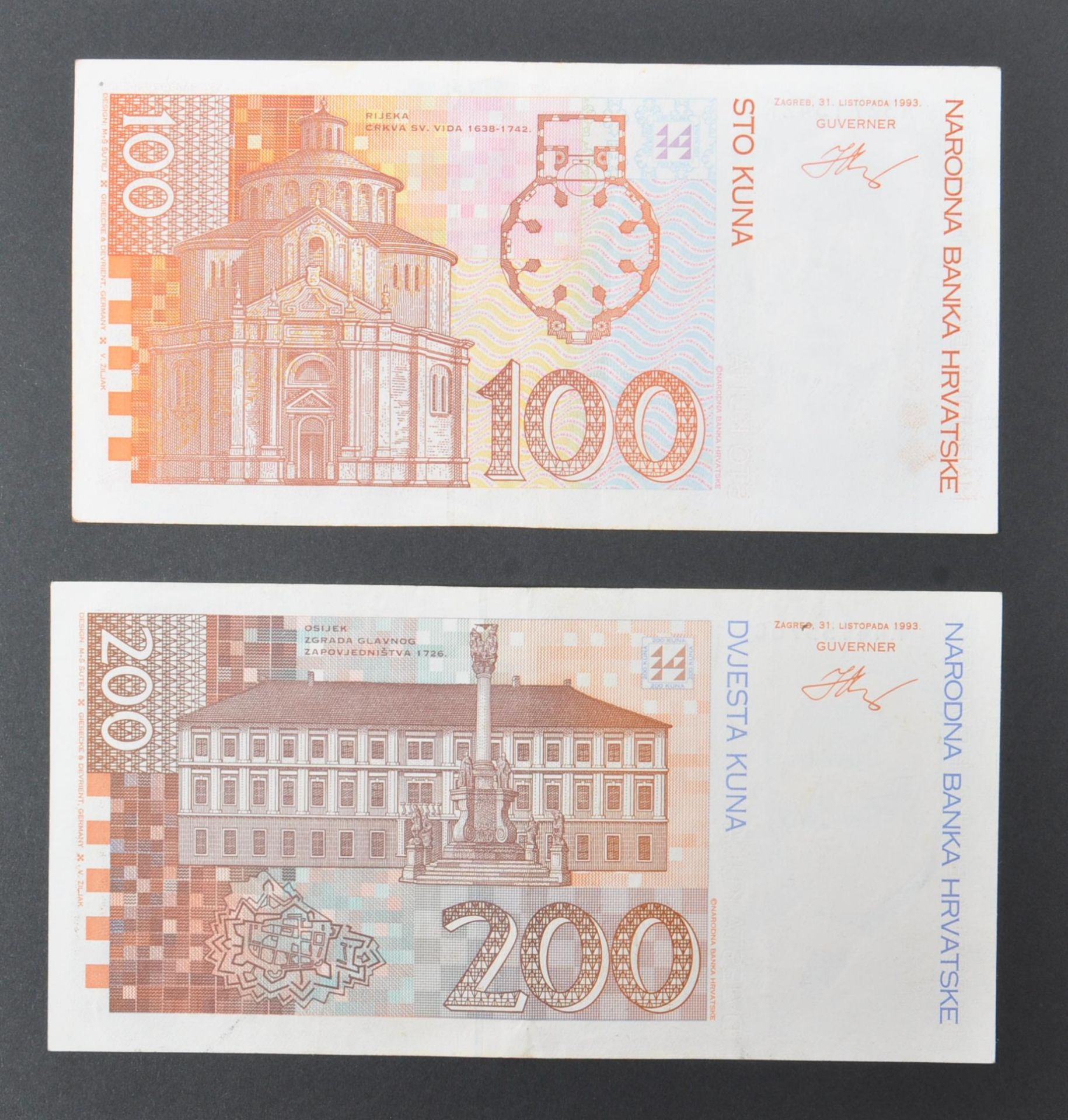 INTERNATIONAL MOSTLY UNCIRCULATED BANK NOTES - EUROPE - Bild 20 aus 30