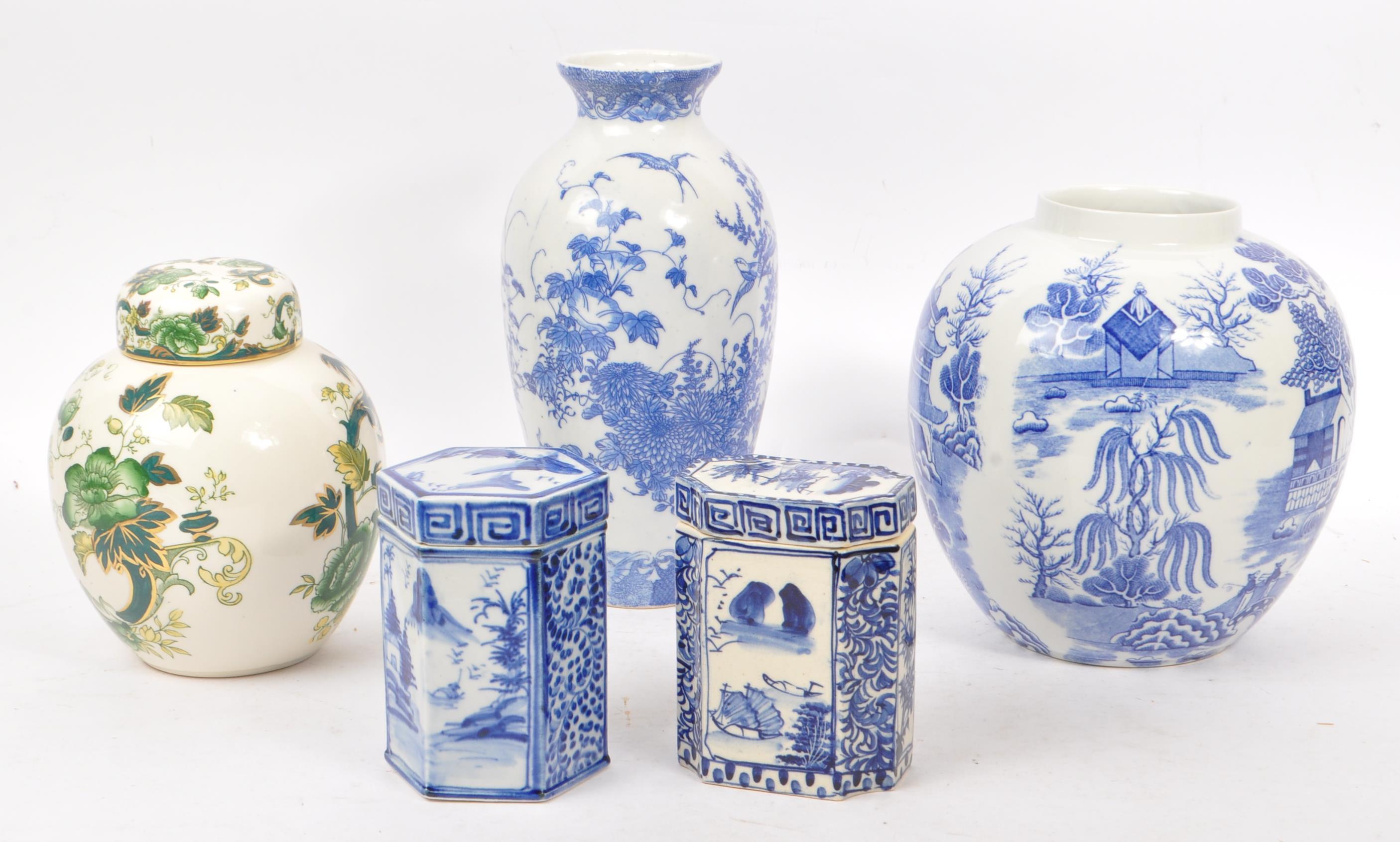 MASON'S - COLLECTION OF BRITISH AND CHINESE PORCELAIN ITEMS