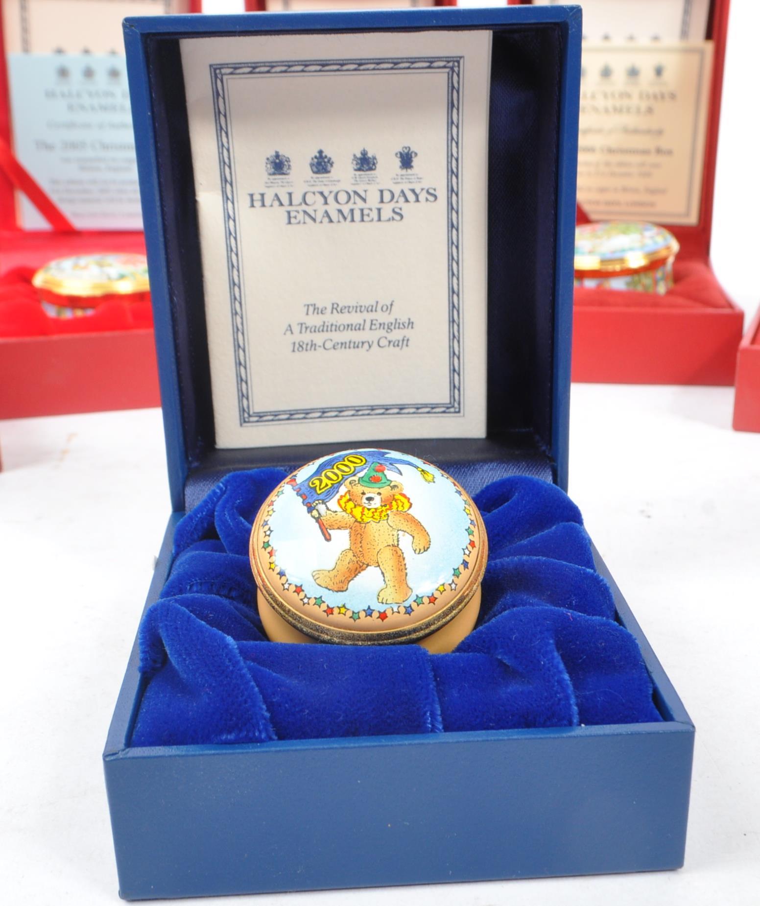 HALCYON DAYS ENAMELS - COLLECTION OF ENAMEL BOXES - Image 5 of 7