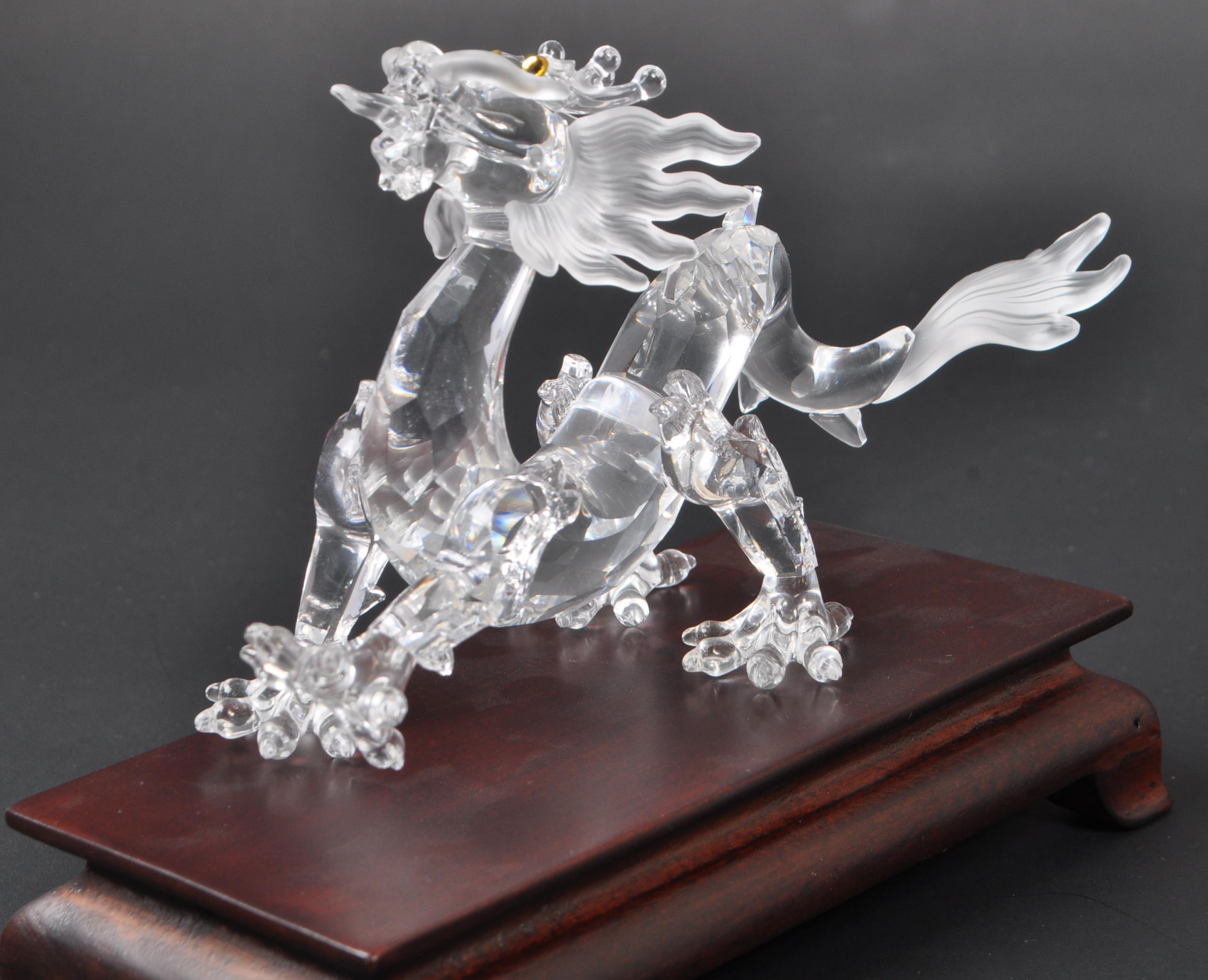 SWAROVSKI - BOXED FABLES AND TALES DRAGON FIGURE - Image 4 of 6