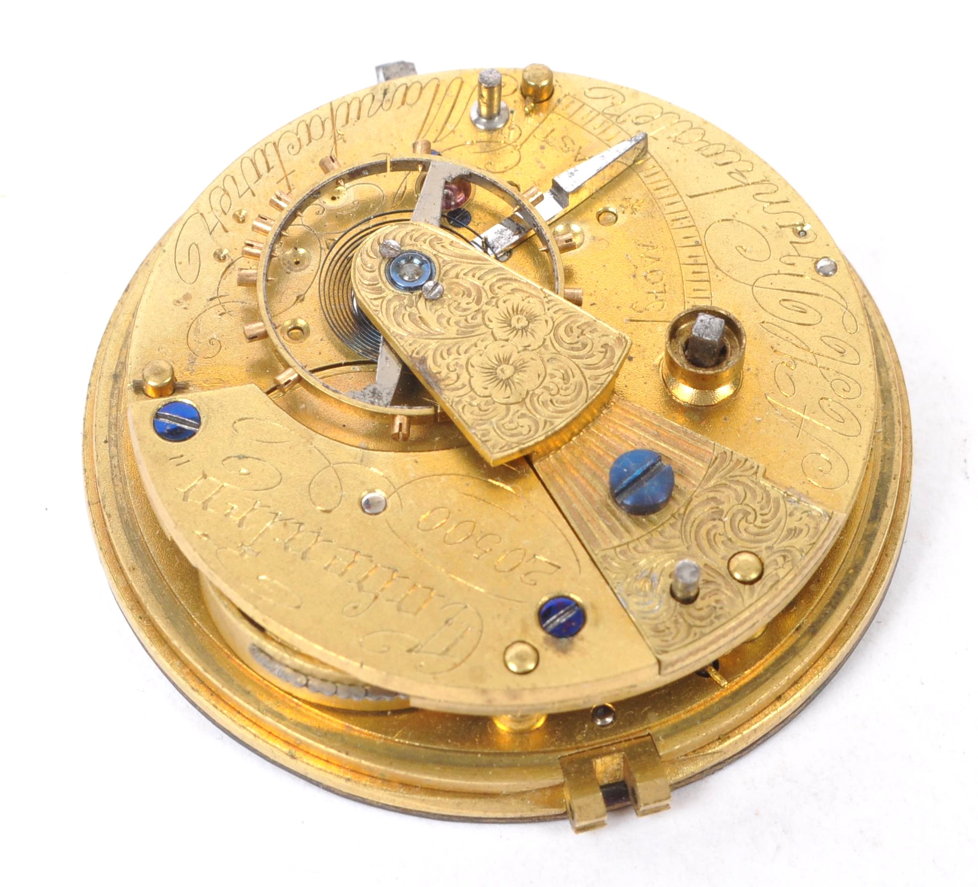 HOROLOGY INTEREST - COLLECTION OF CLOCK PARTS - Image 5 of 10