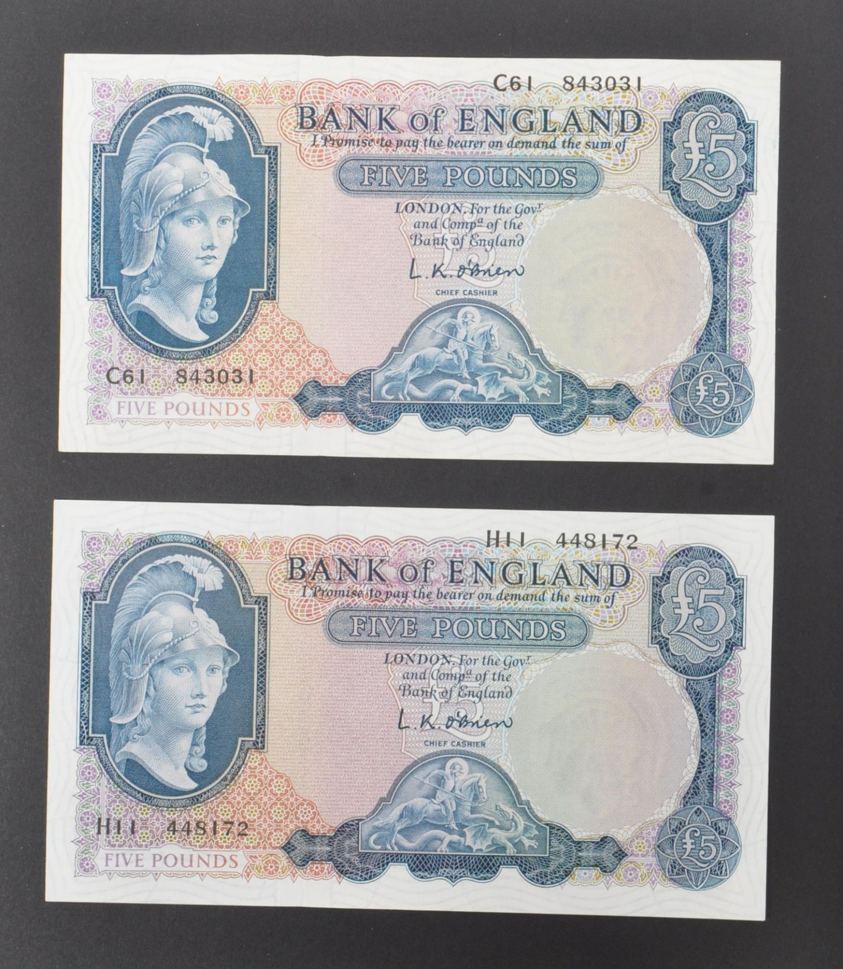 COLLECTION BRITISH UNCIRCULATED BANK NOTES - Image 13 of 52