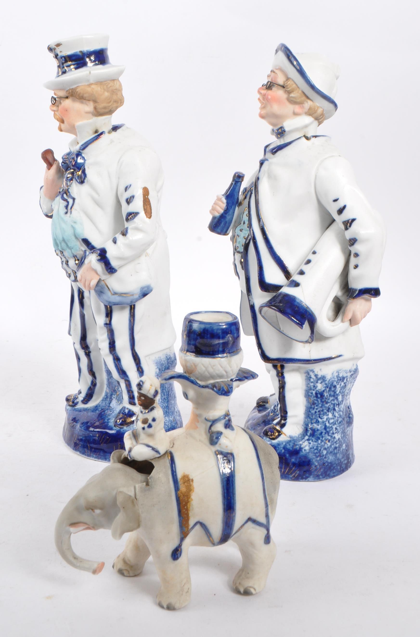 TWO STAFFORDSHIRE NODDING HEAD CERAMIC FIGURES - Image 8 of 11