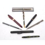 SHEAFFERS / PARKER - COLLECTION OF FOUNTAIN AND BIRO PENS