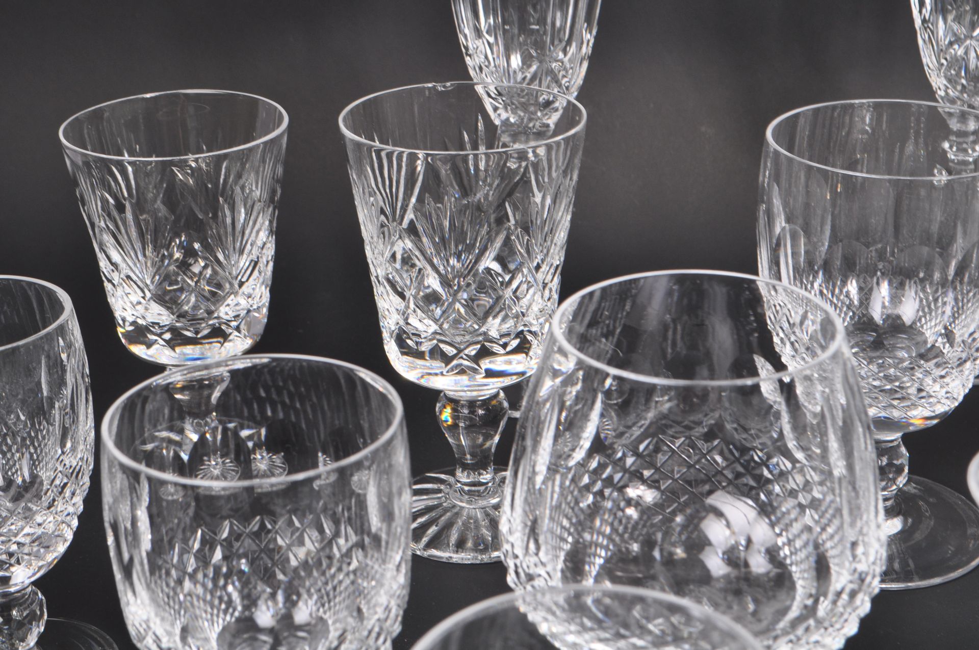 WATERFORD CRYSTAL - COLLECTION OF IRISH DRINKING GLASSES - Bild 11 aus 14