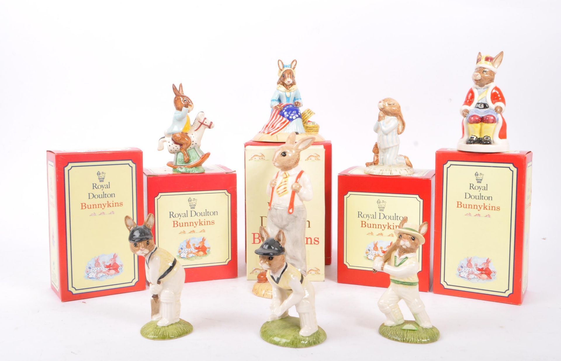 ROYAL DOULTON - BUNNYKINS - COLLECTION OF PORCELAIN FIGURES