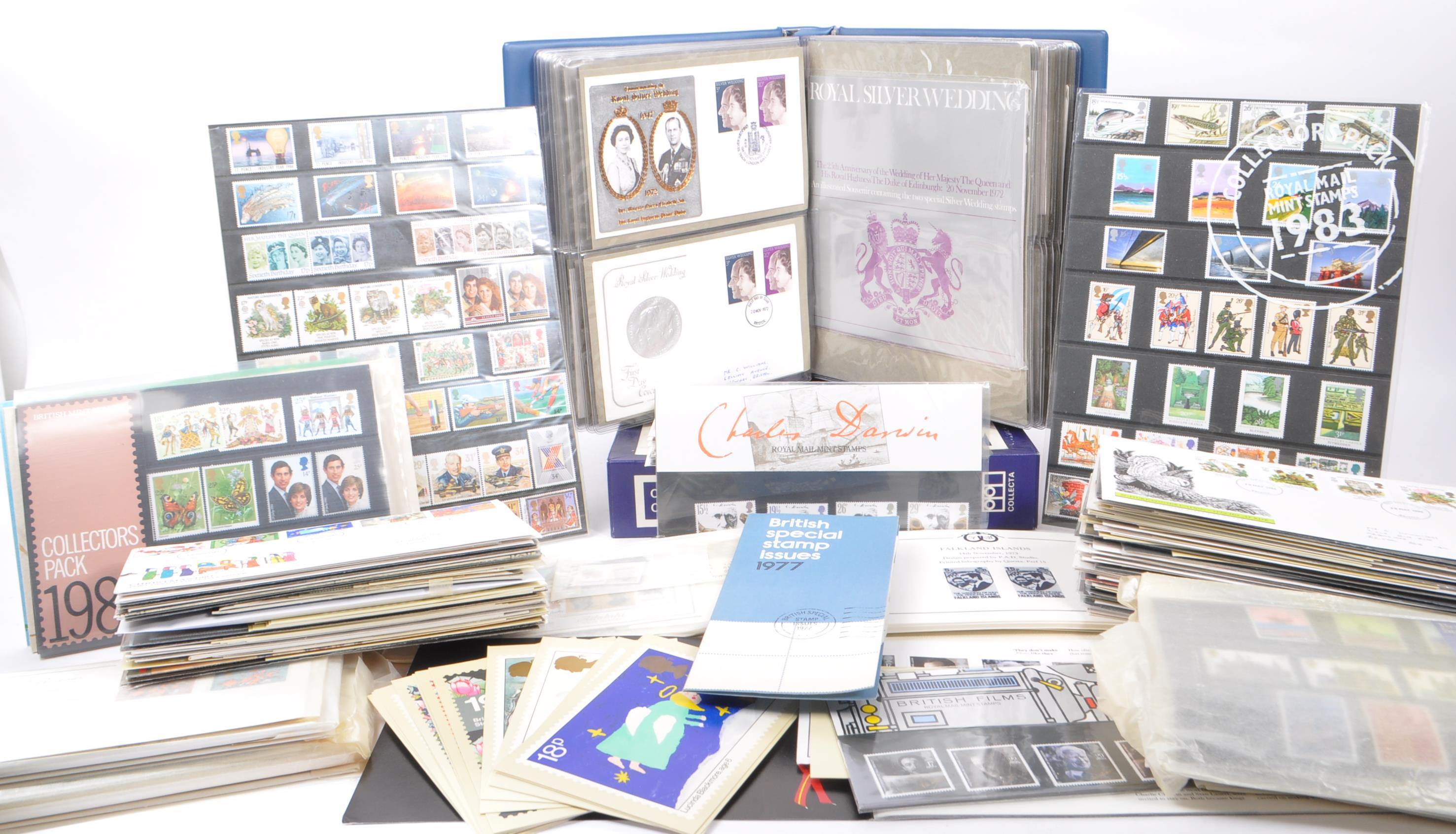 COLLECTION OF PRESENTATION PACKS & FIRST DAY COVERS