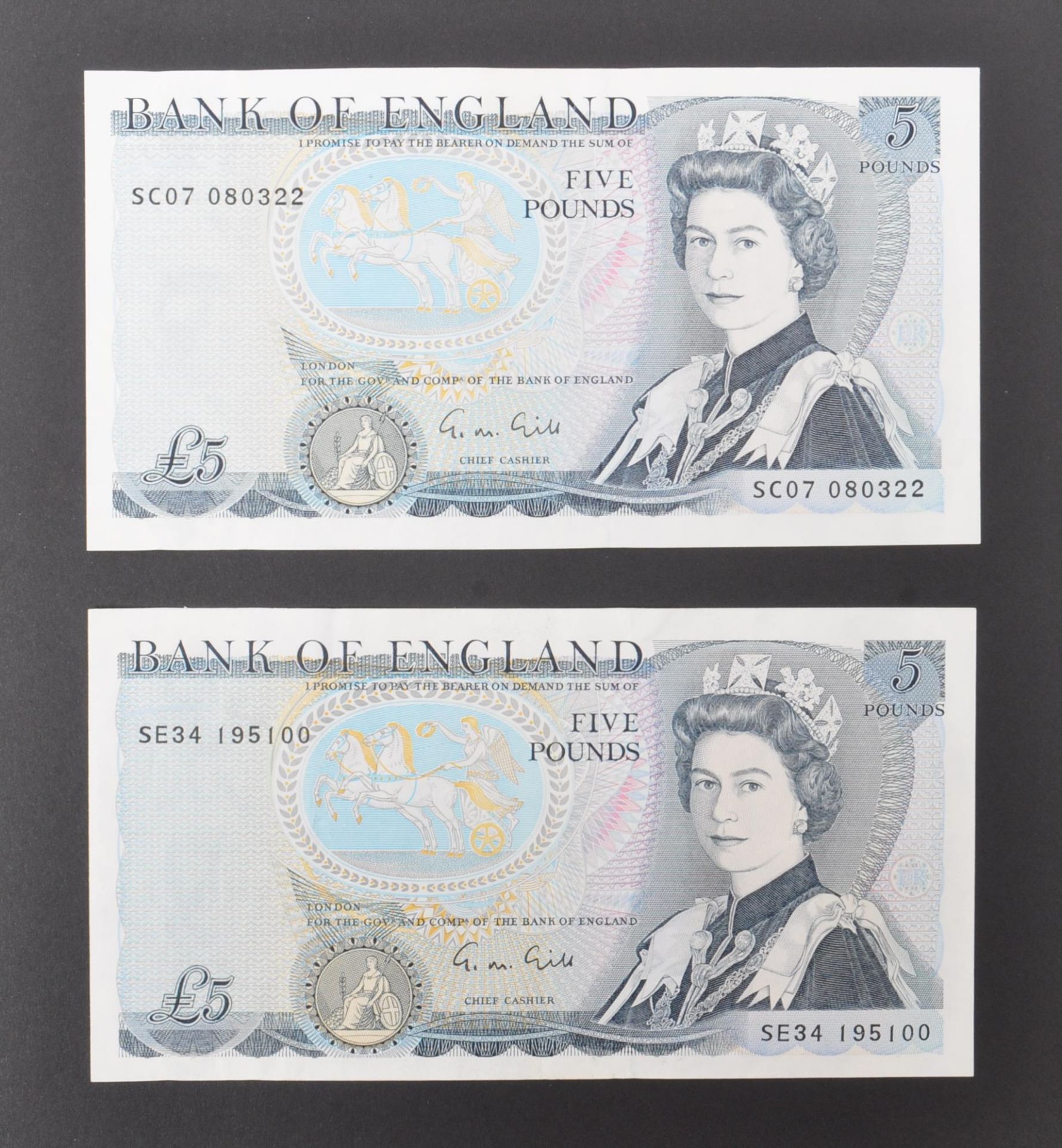 COLLECTION BRITISH UNCIRCULATED BANK NOTES - Image 19 of 52