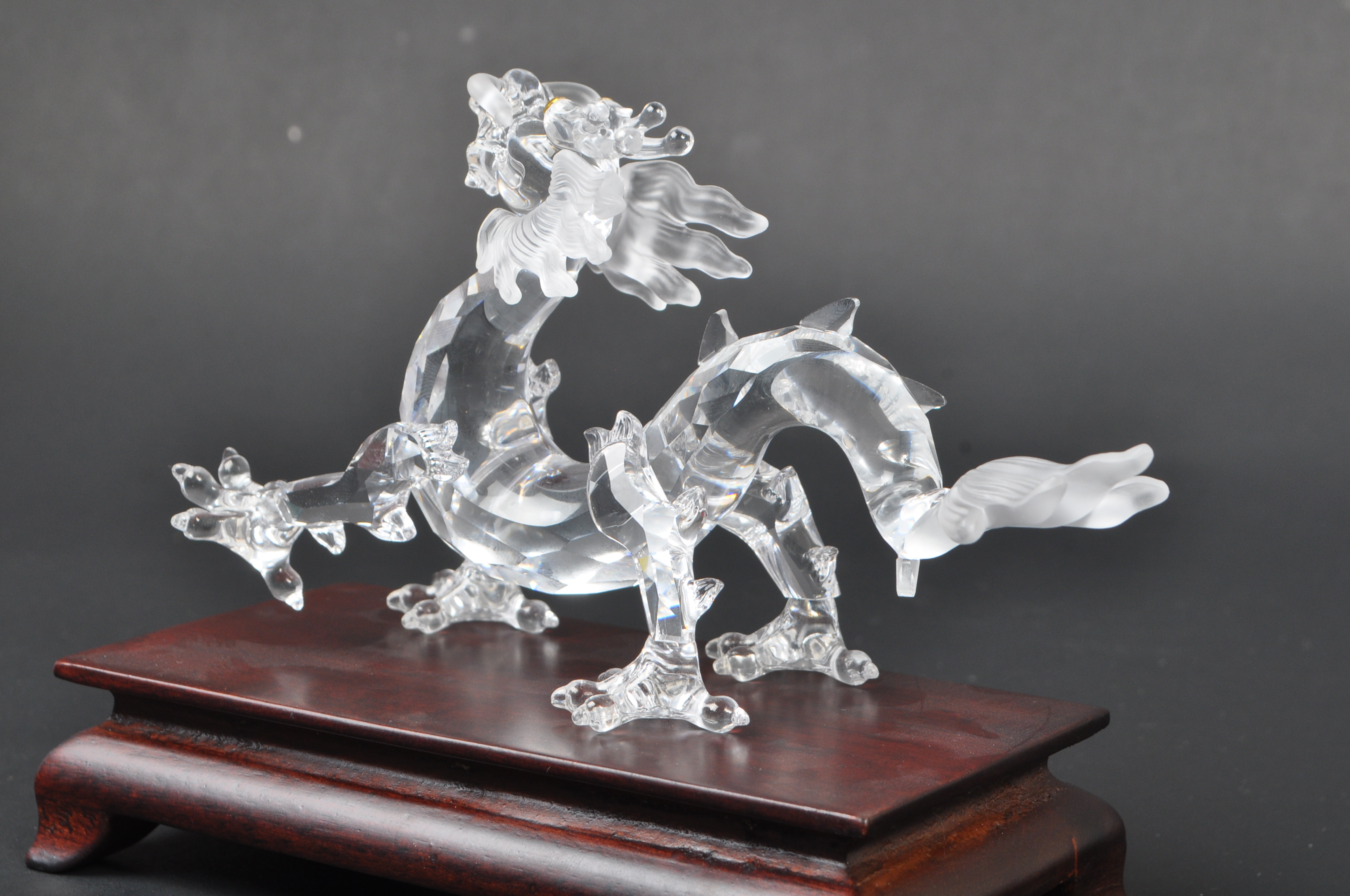 SWAROVSKI - BOXED FABLES AND TALES DRAGON FIGURE - Image 6 of 6