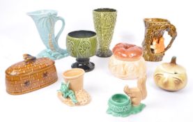 SYLVAC - COLLECTION OF MID CENTURY CERAMIC PIECES