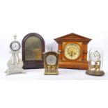 COLLECTION OF VINTAGE 20TH CENTURY MANTEL CLOCKS