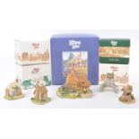 LILLIPUT LANE - COLLECTION OF BOXED RESIN HOUSE FIGURINES