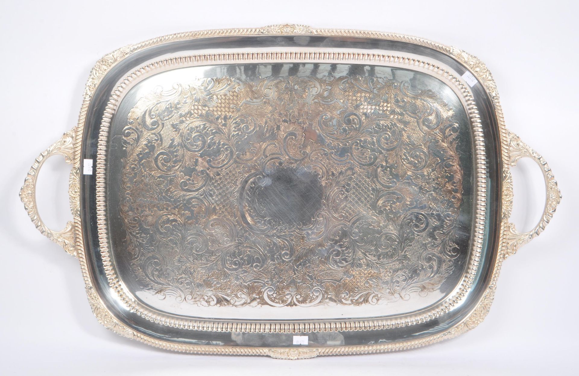 POSTON PRODUCTS LTD LONSDALE SILVER PLATE TRAY