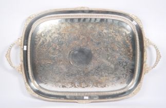 POSTON PRODUCTS LTD LONSDALE SILVER PLATE TRAY