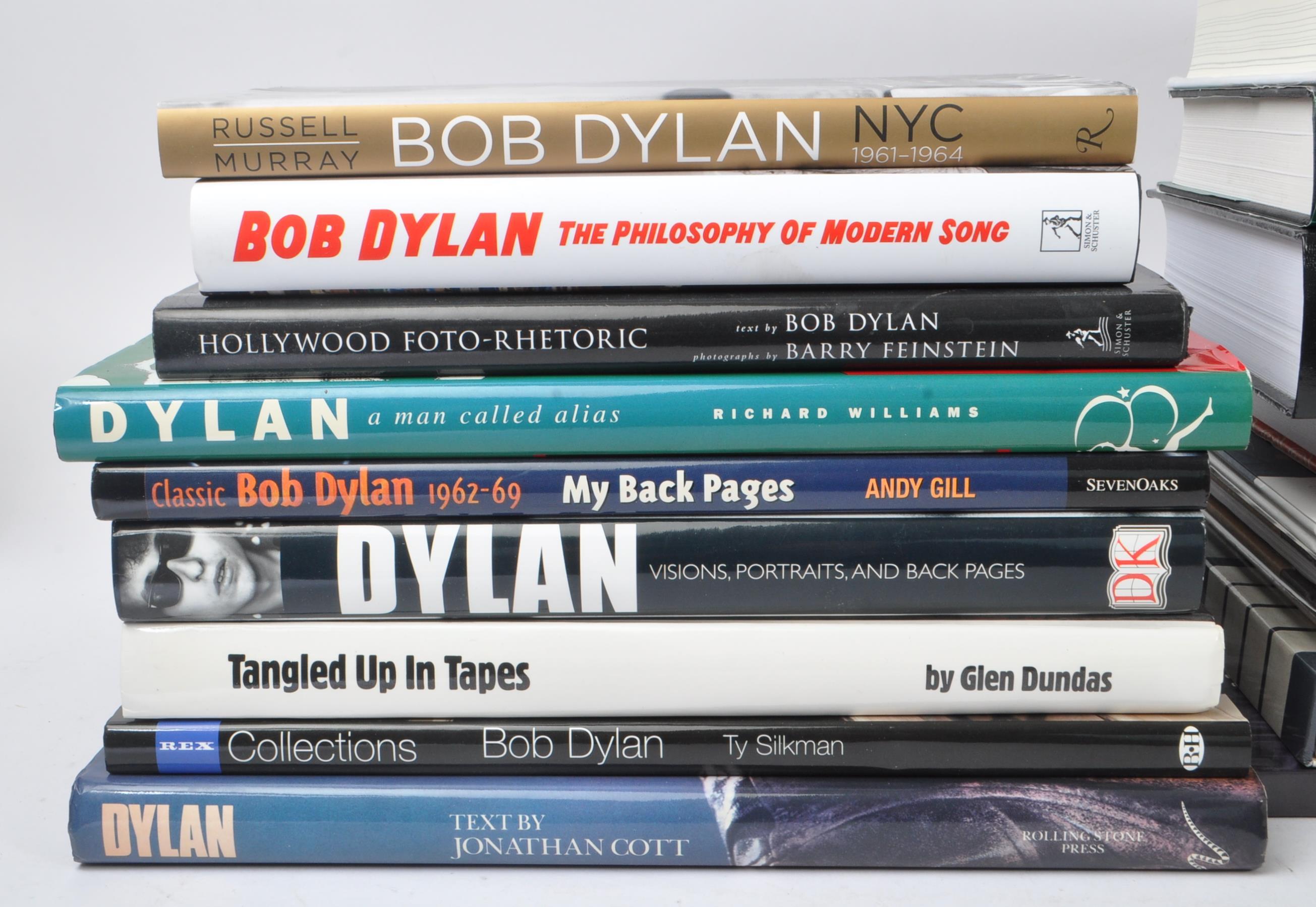 BOB DYLAN - COLLECTION OF MUSIC REFERENCE BOOK - Image 10 of 10