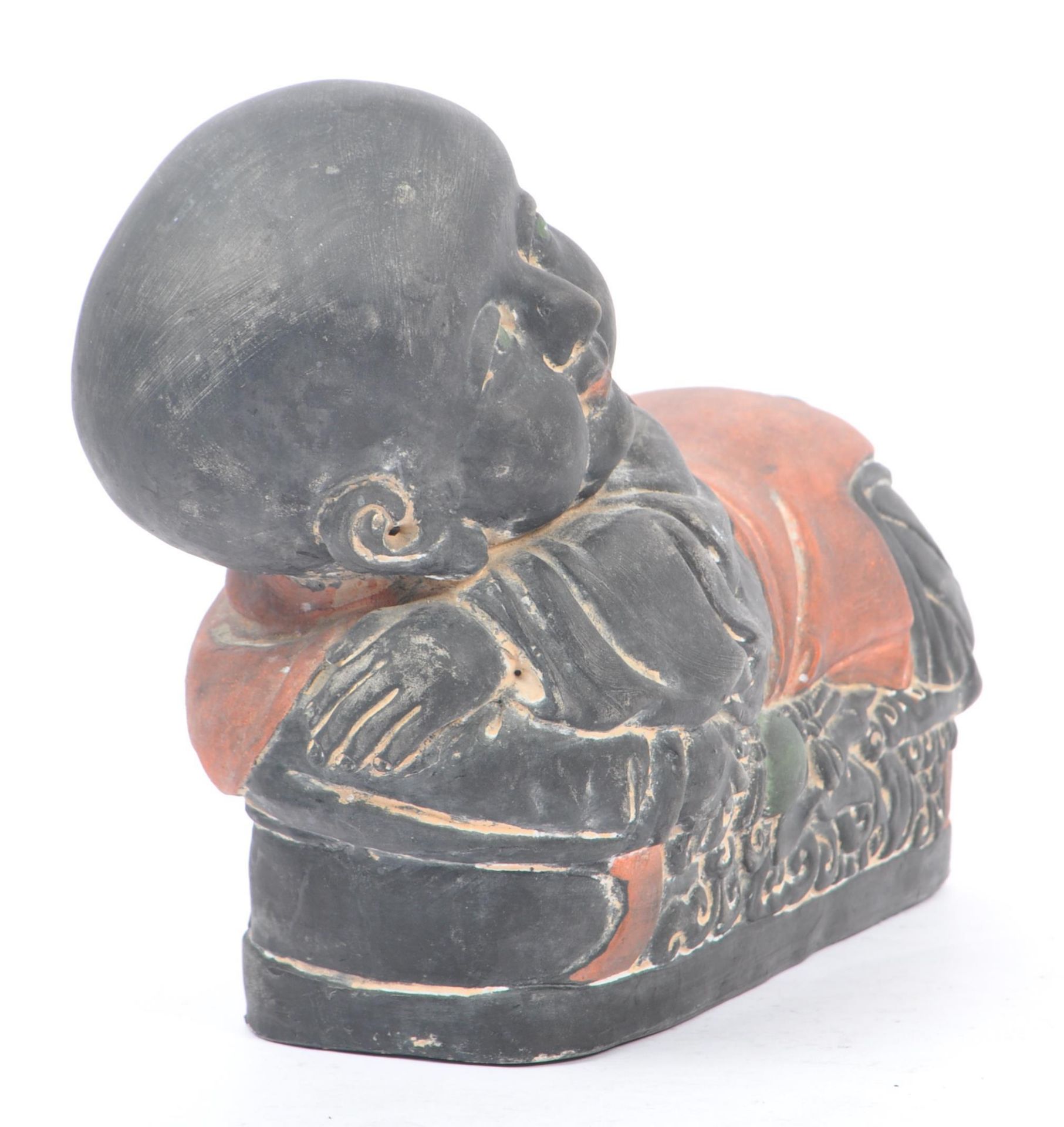 EARLY 20TH CENTURY CHINESE CERAMIC PILLOW FIGURE - Image 2 of 6