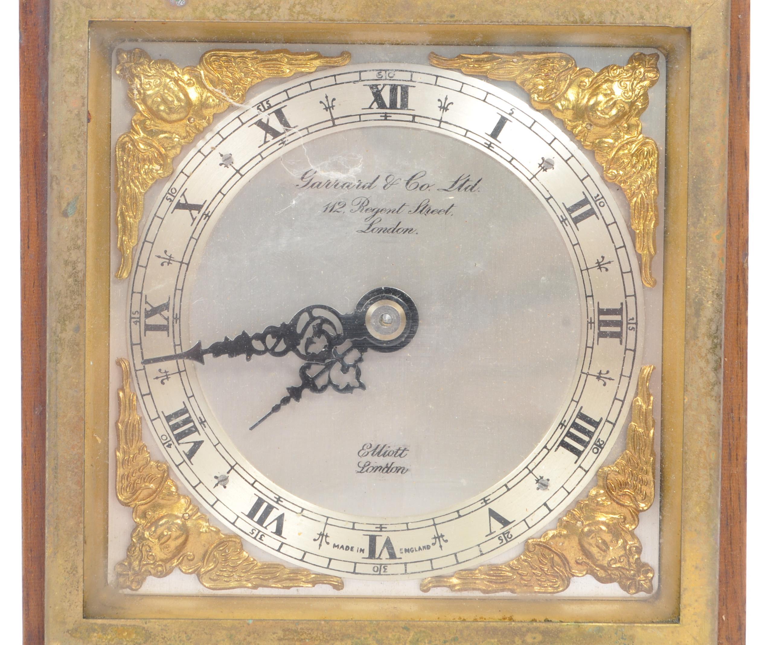 GERRARD & CO LTD ELLIOTT LONDON MANTLE CLOCK - Image 6 of 6