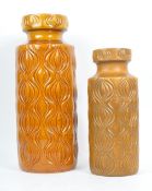 WEST GERMAN - RETRO MID 20TH CENTURY CERAMIC VASES