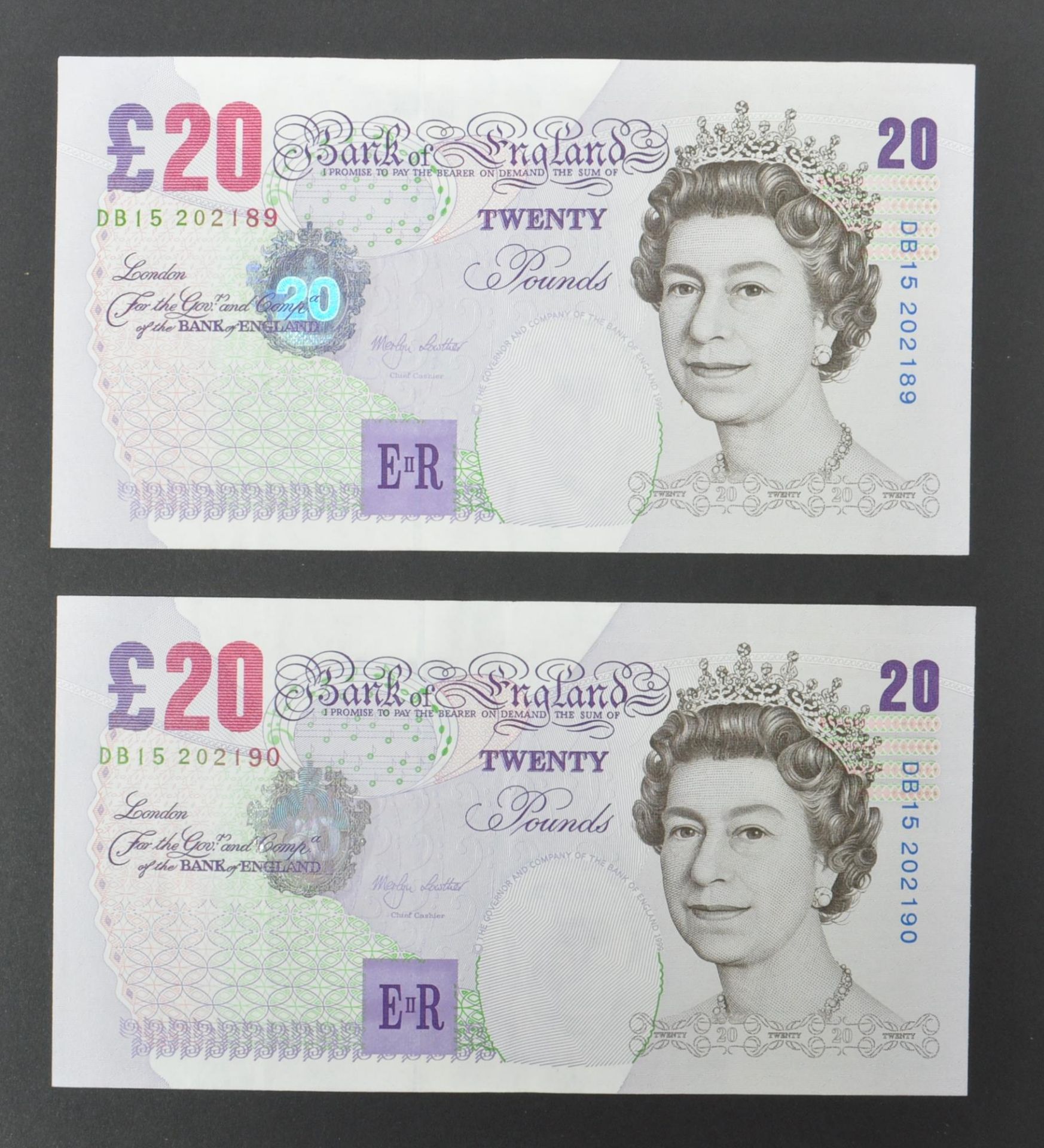 COLLECTION BRITISH UNCIRCULATED BANK NOTES - Image 47 of 52