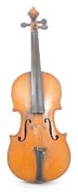 J.T.L MIRECOURT - DULCIS ET FORTIS - 19TH CENTURY 1/2 SIZE VIOLIN