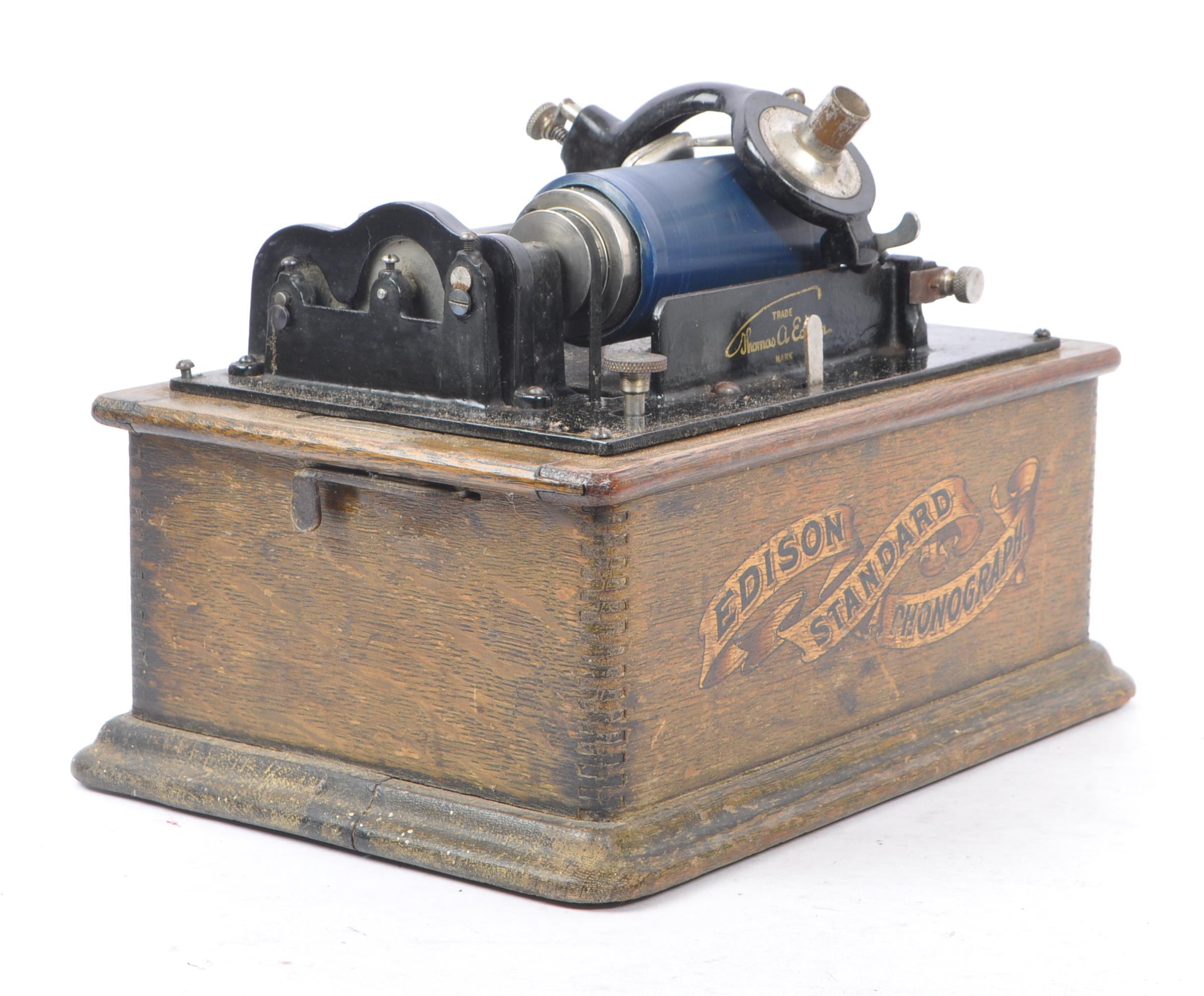 EDISON STANDARD PHONOGRAPH - EARLY 20TH CENTURY - Image 4 of 8